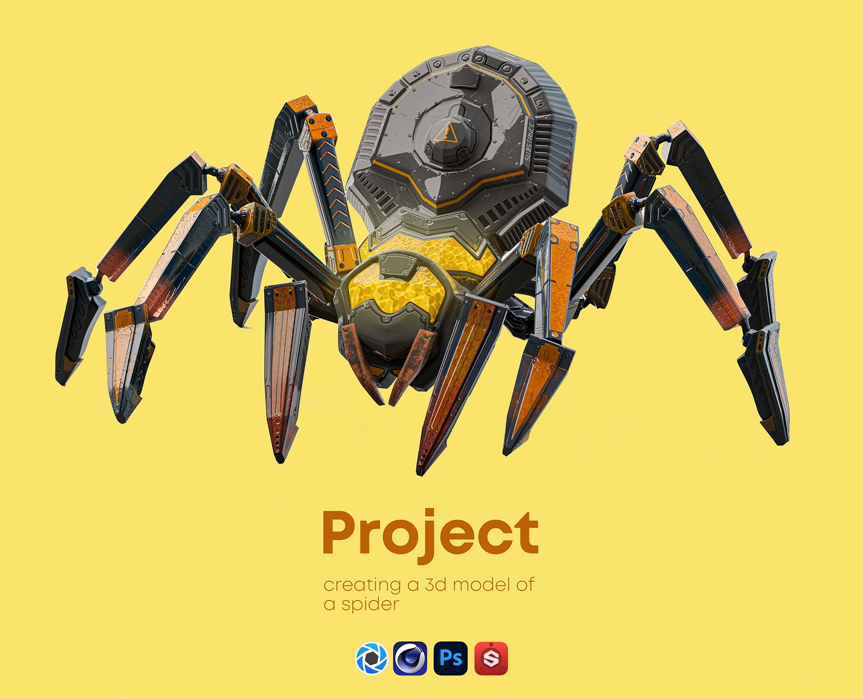 Project robot spider на Dprofile