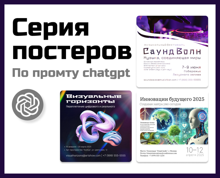 Серия постеров на Dprofile