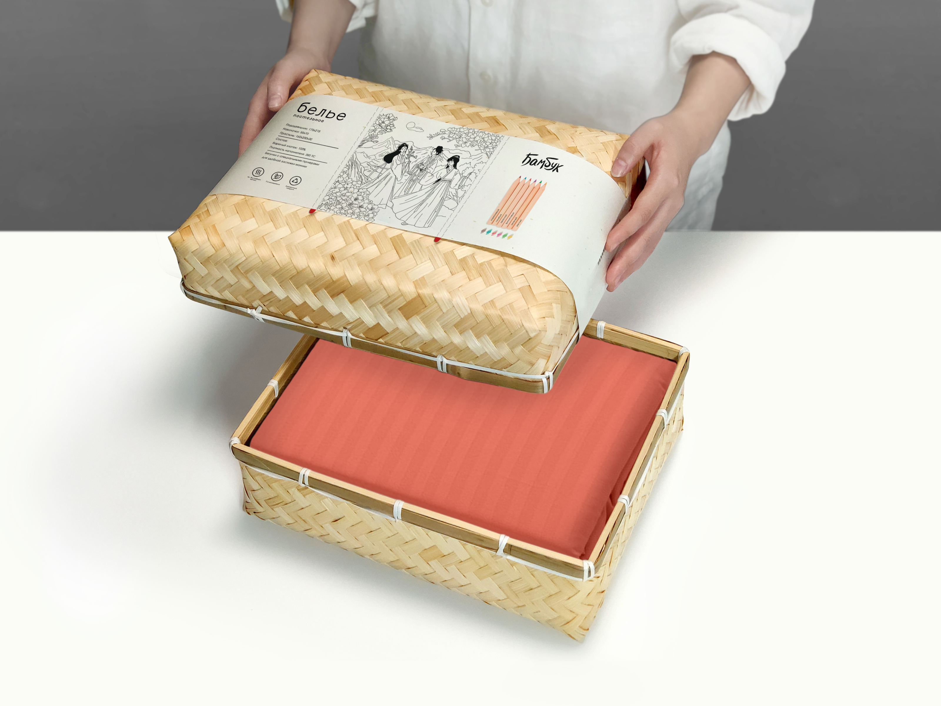 Bamboo Bedding Packaging Design | EcoDesign — Изображение №12 — Брендинг на Dprofile
