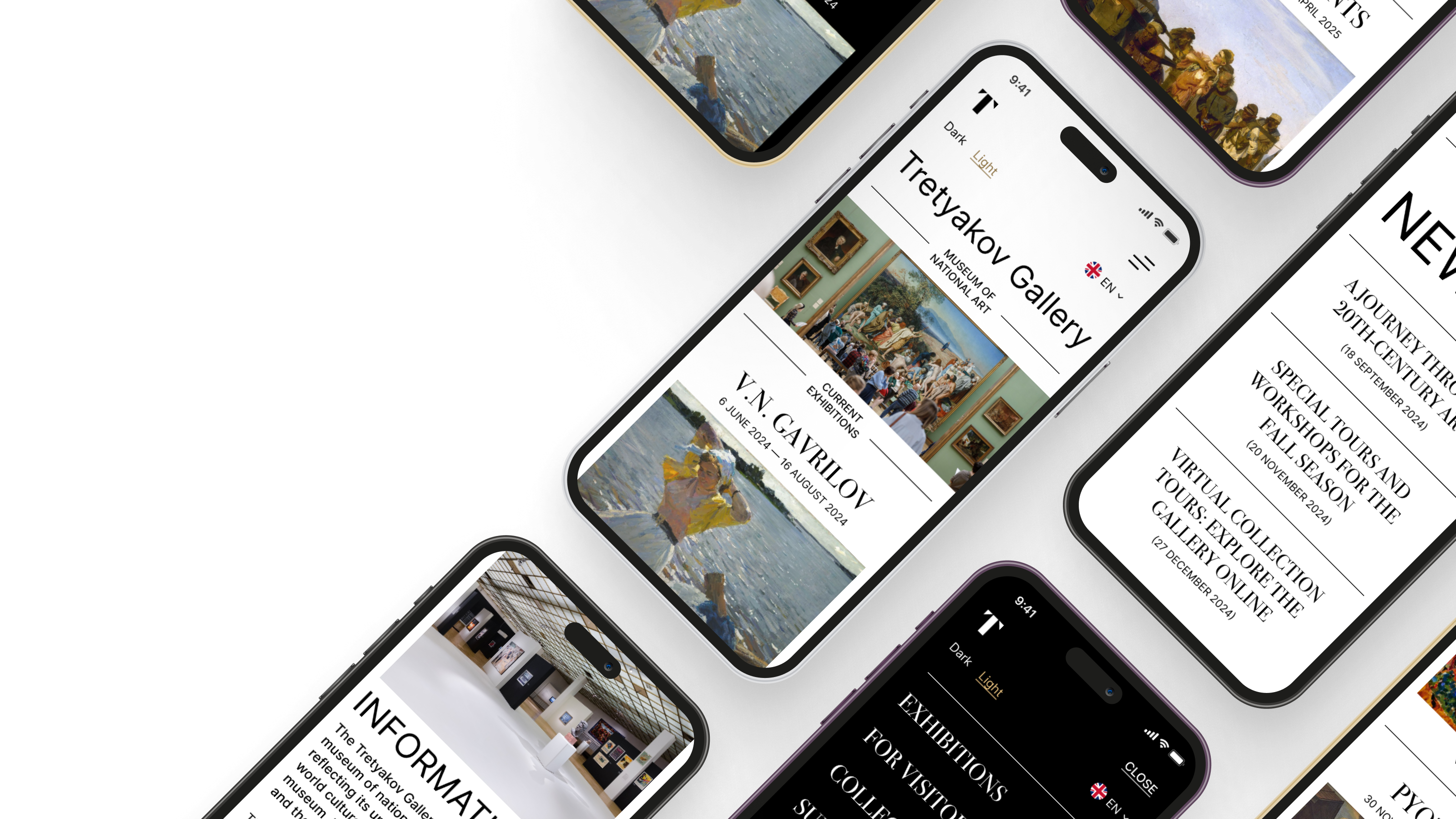 Tretyakov Gallery Website UI Concept — Изображение №13 — Интерфейсы на Dprofile