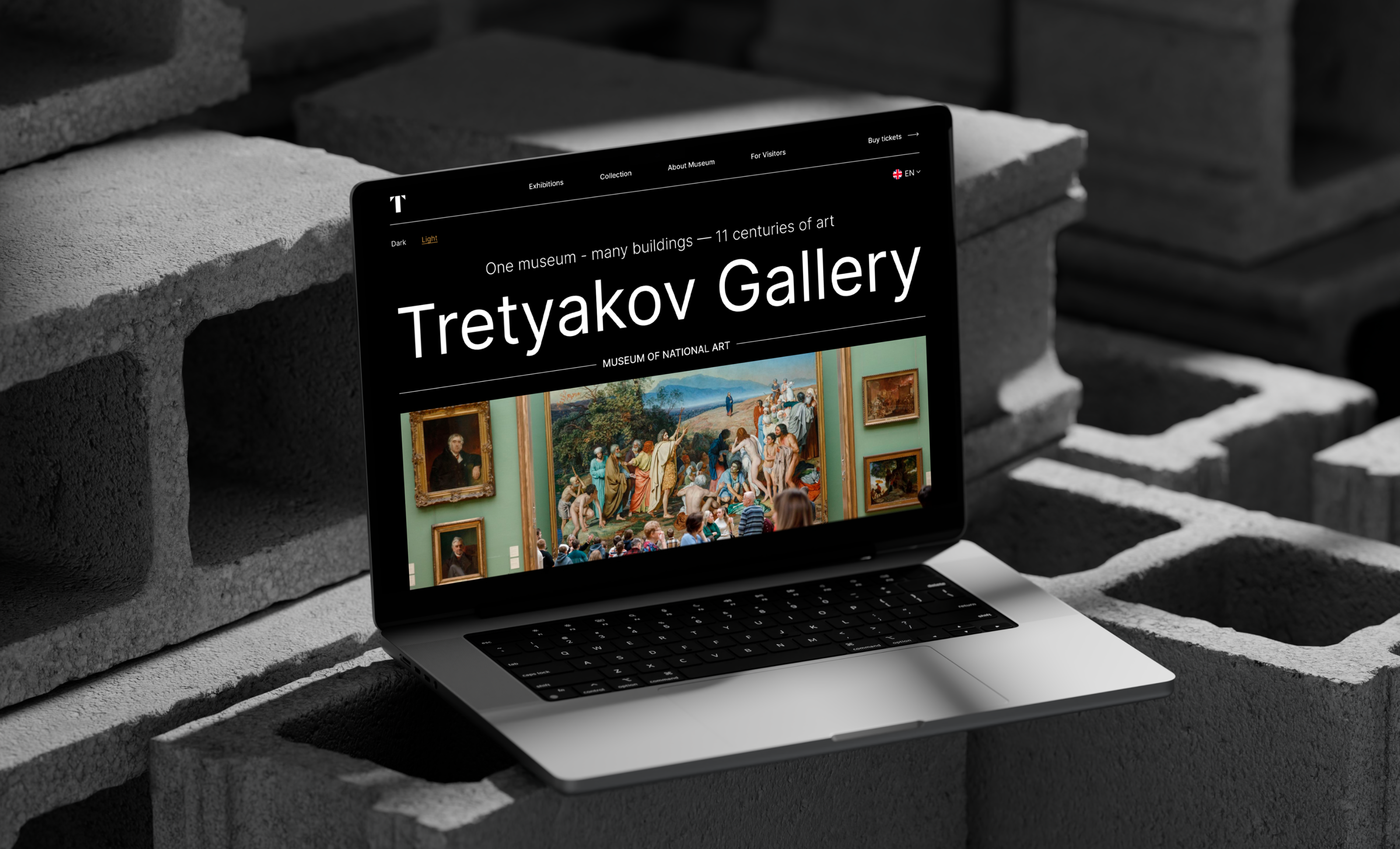 Tretyakov Gallery Website UI Concept — Изображение №8 — Интерфейсы на Dprofile