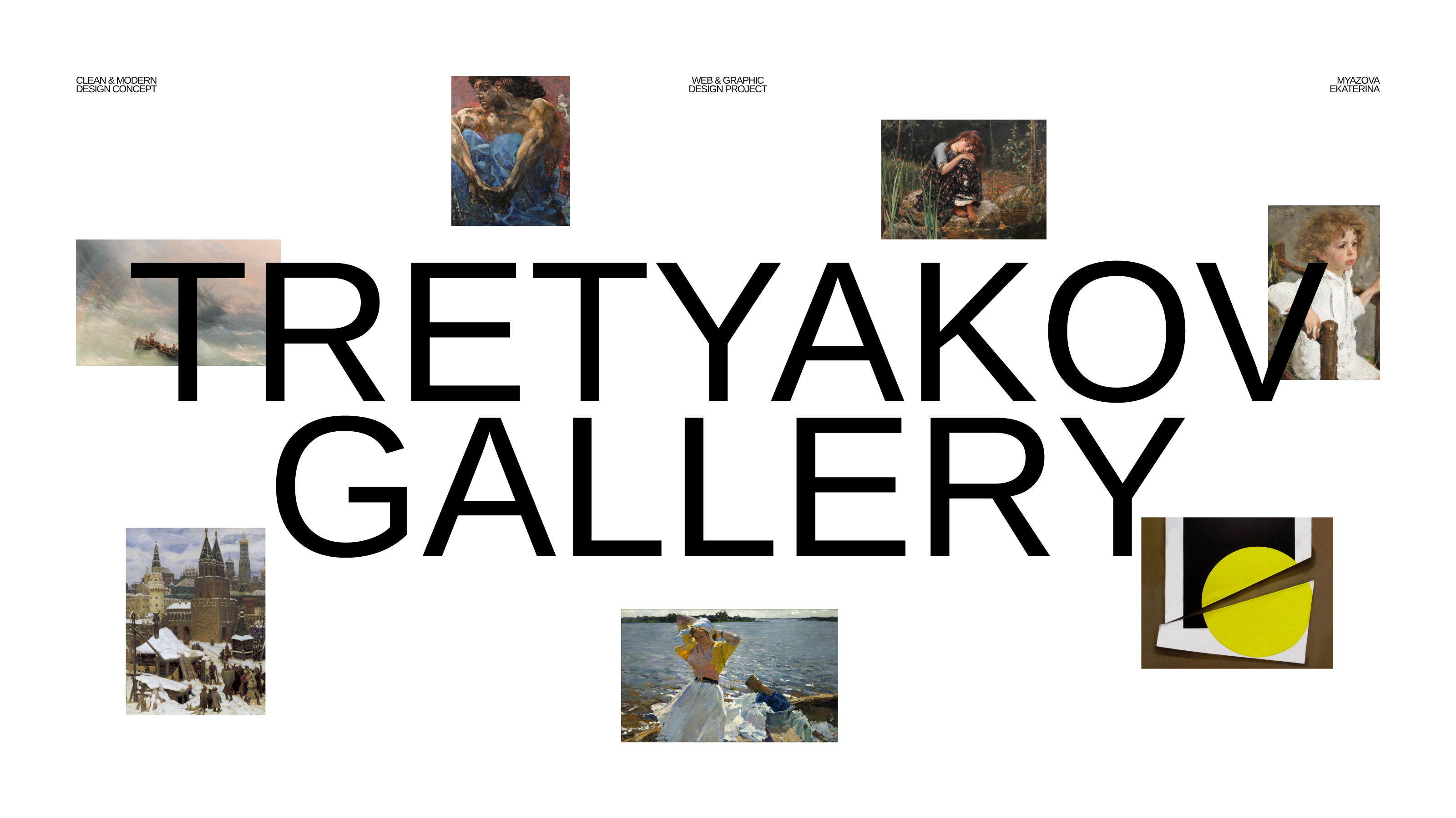 Tretyakov Gallery Website UI Concept — Изображение №1 — Интерфейсы на Dprofile