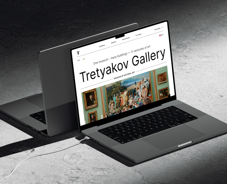 Tretyakov Gallery Website UI Concept — Интерфейсы на Dprofile