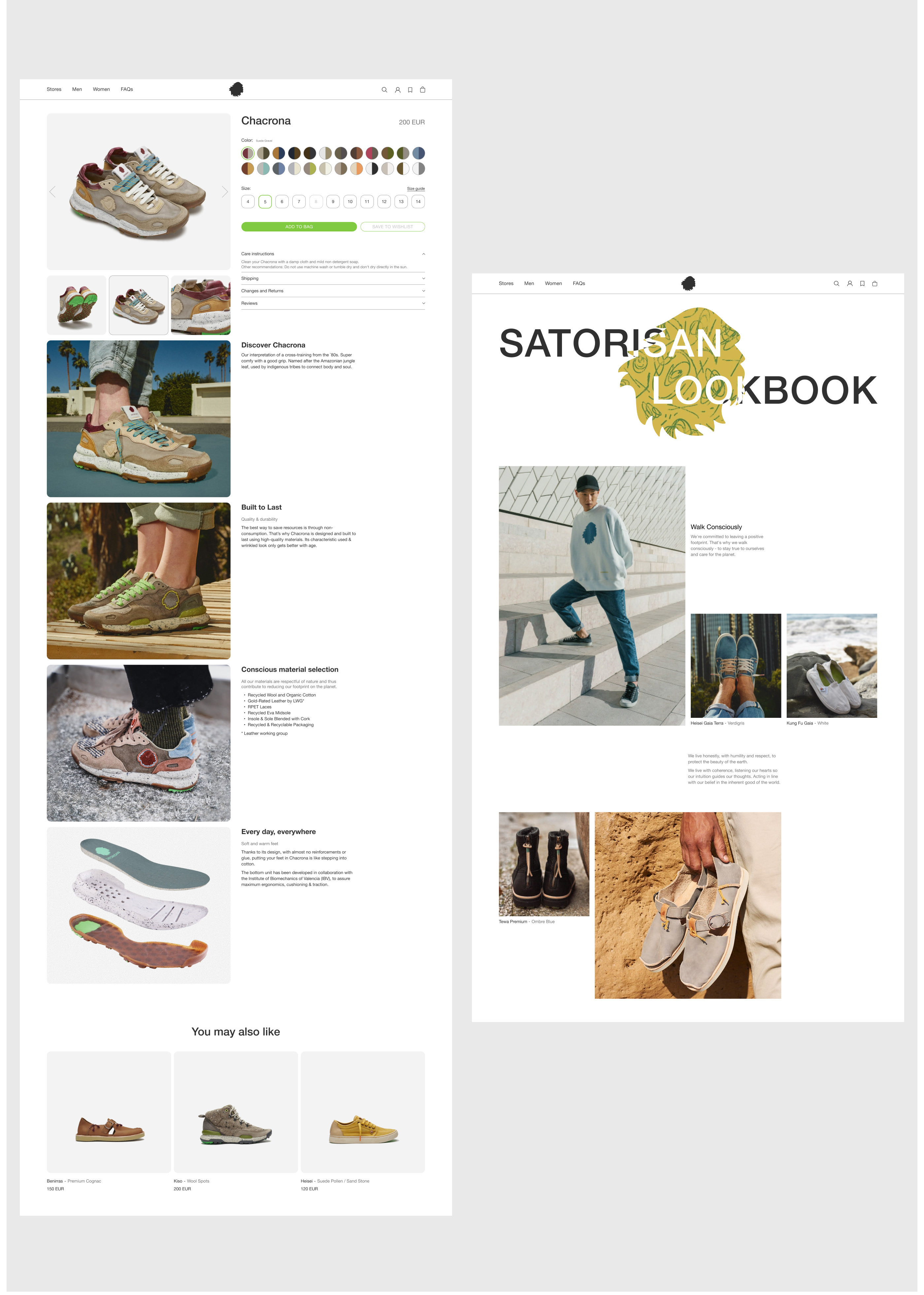 Satorisan | E-commerce redesign — Изображение №8 — Интерфейсы на Dprofile