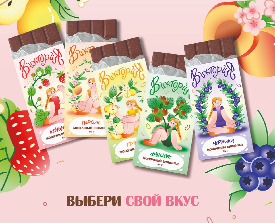 Дизайн упаковки для молочного шоколада — Брендинг на Dprofile
