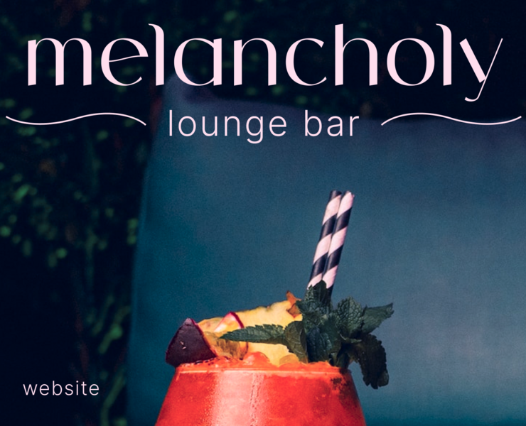 Melancholy | Сайт для бара — Интерфейсы на Dprofile