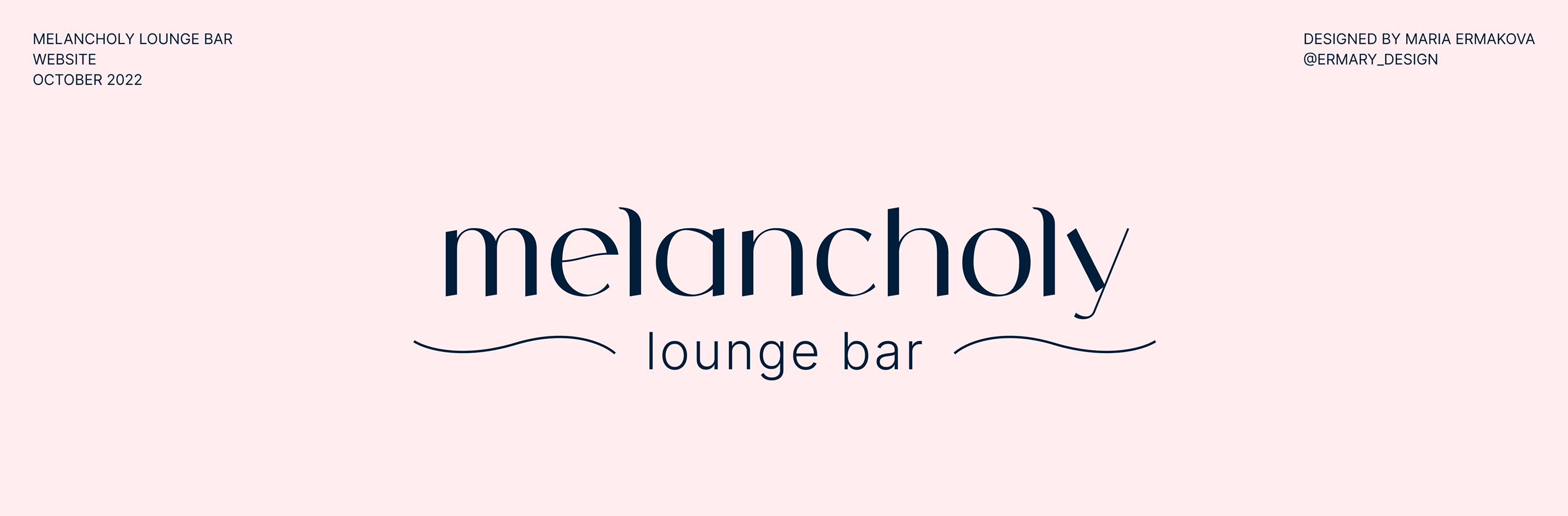 Melancholy | Сайт для бара — Изображение №1 — Интерфейсы на Dprofile