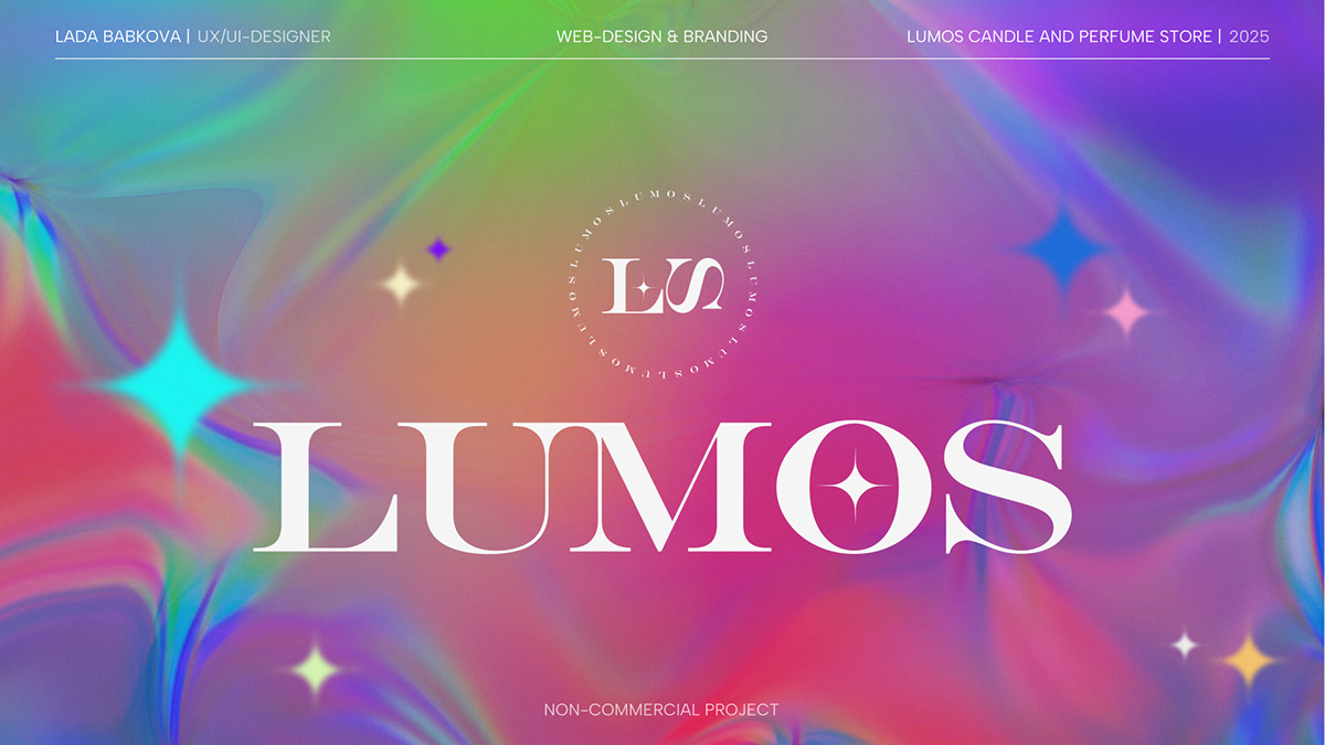 LUMOS - магазин свечей и парфюмерии — Изображение №1 — Интерфейсы, Брендинг на Dprofile