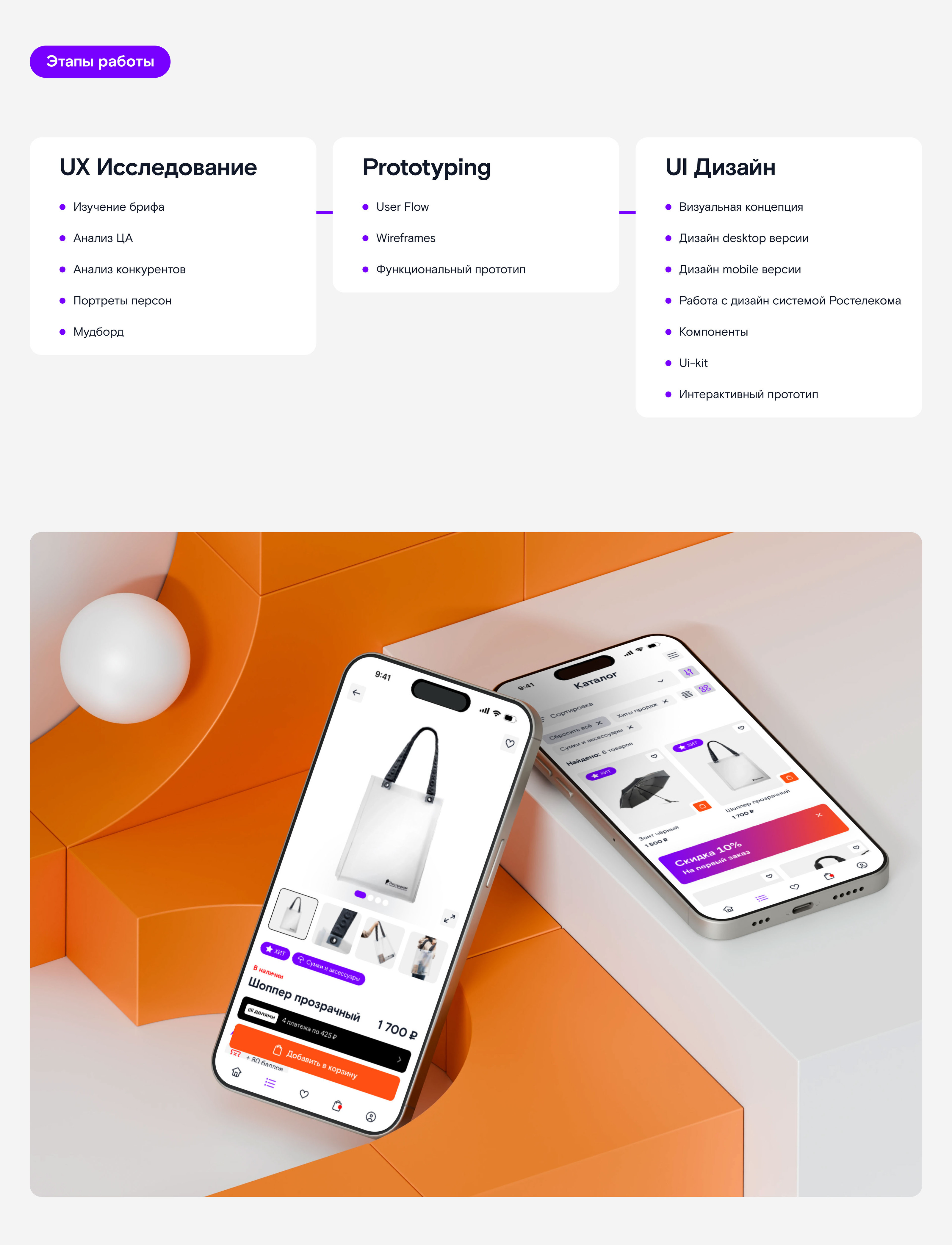 Ростелеком Мерч | Дизайн корпоративного онлайн-магазина — Изображение №3 — Интерфейсы на Dprofile
