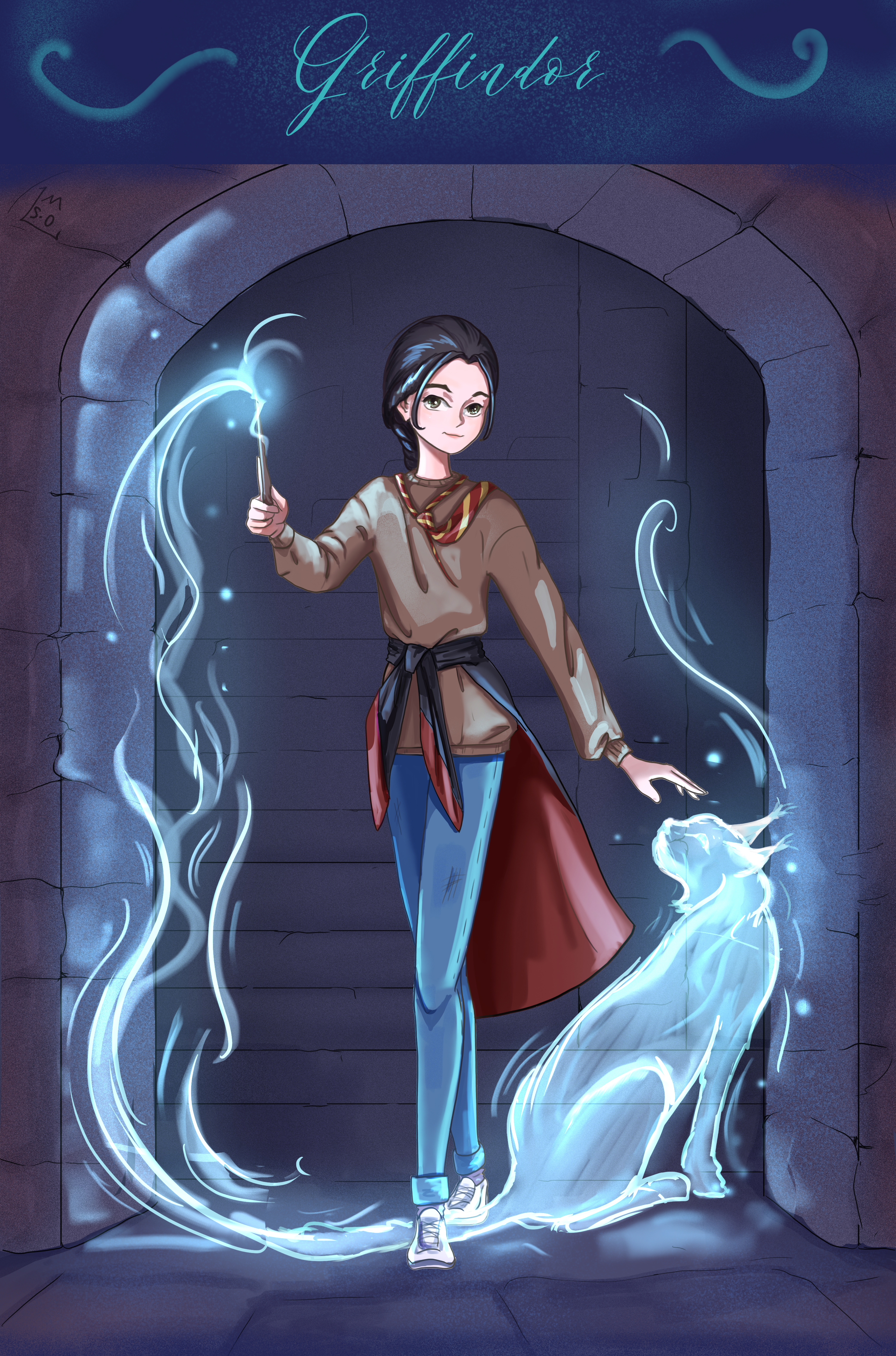 Патронусы & Факультеты — Изображение №3 — Иллюстрация на Dprofile