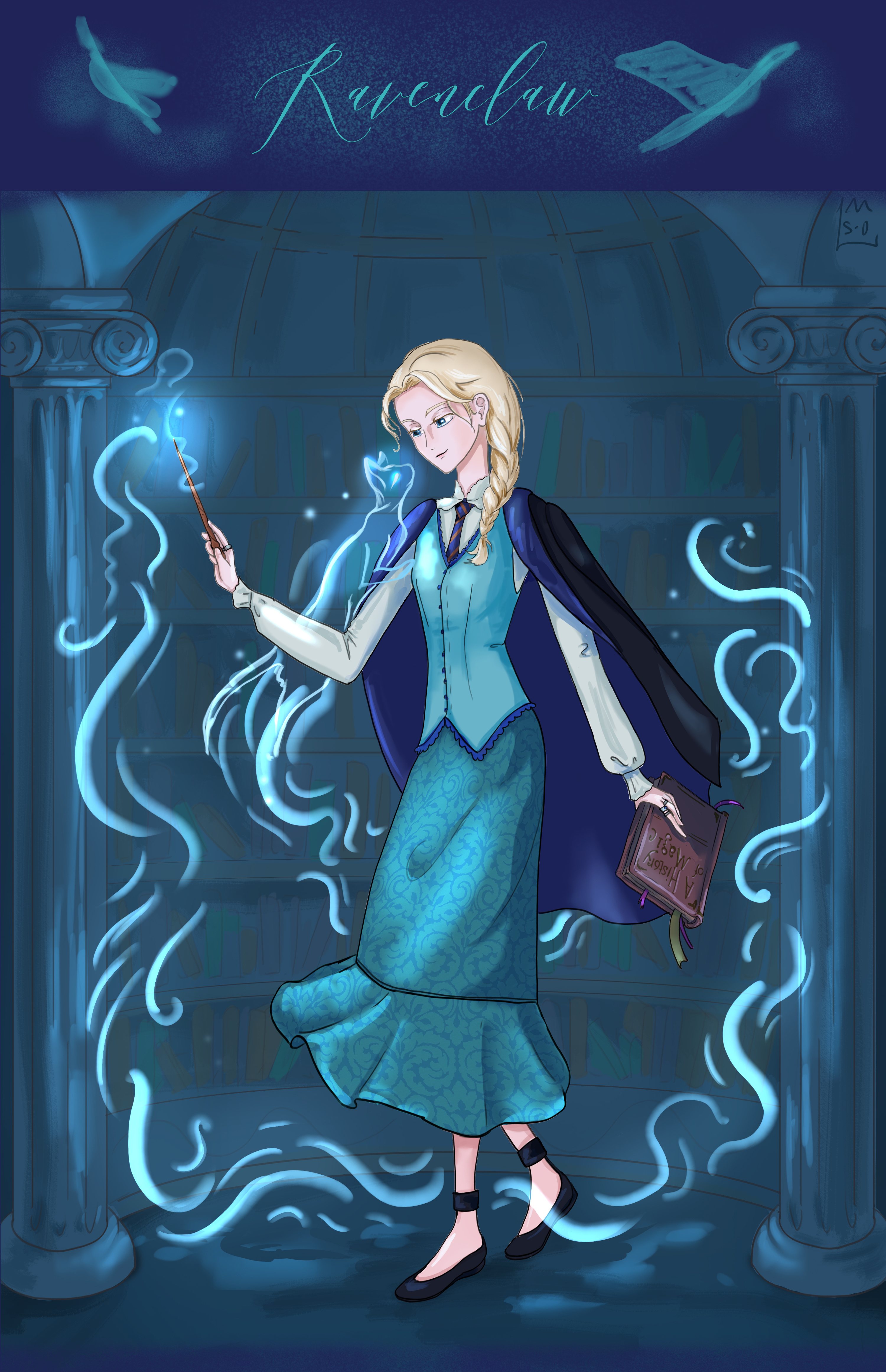 Патронусы & Факультеты — Изображение №5 — Иллюстрация на Dprofile