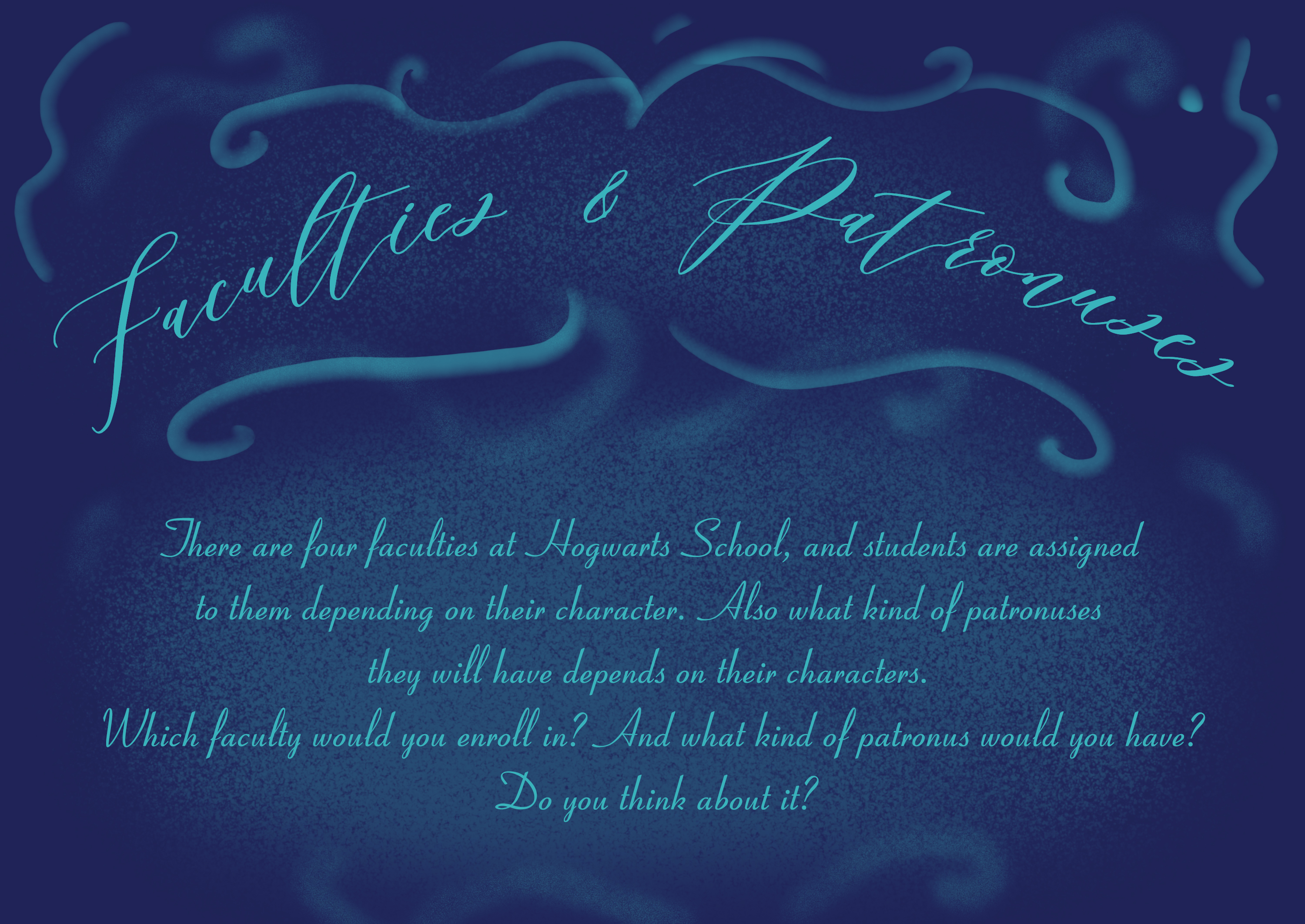 Патронусы & Факультеты — Изображение №1 — Иллюстрация на Dprofile