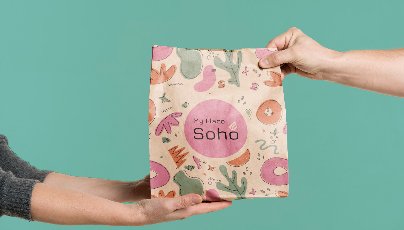 Разработка фирменного стиля для кофейни "My Place Soho" — Изображение №8 — Брендинг на Dprofile