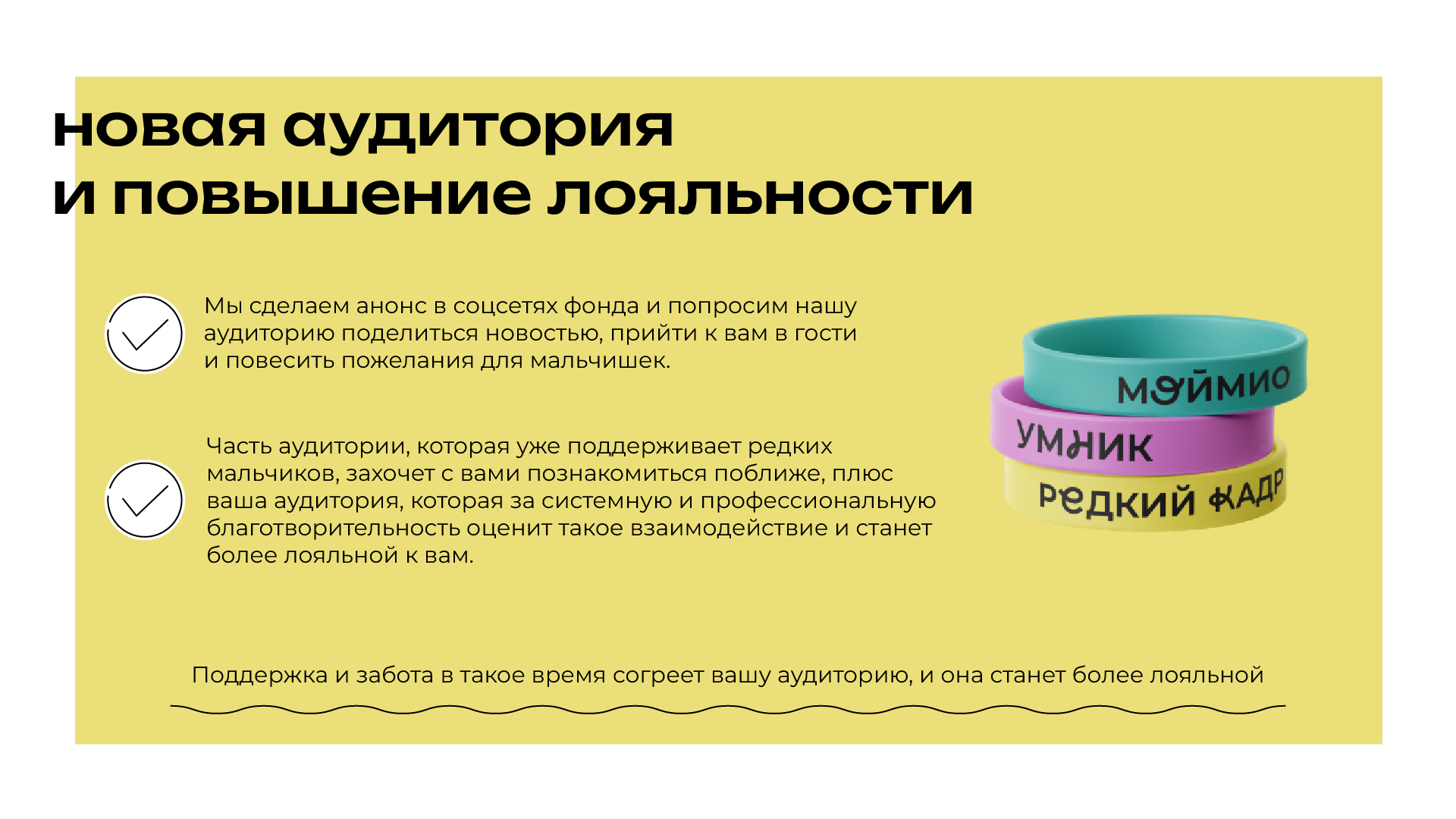 Презентация для благотворительного фонда "МойМио" — Изображение №10 — Маркетинг на Dprofile