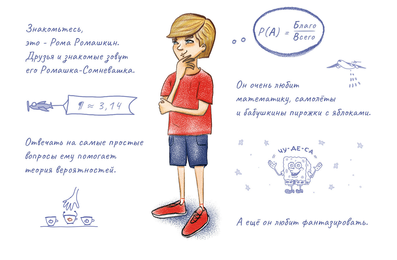 Вероятности Ромашки-Сомневашки — Изображение №3 — Иллюстрация, Графика на Dprofile