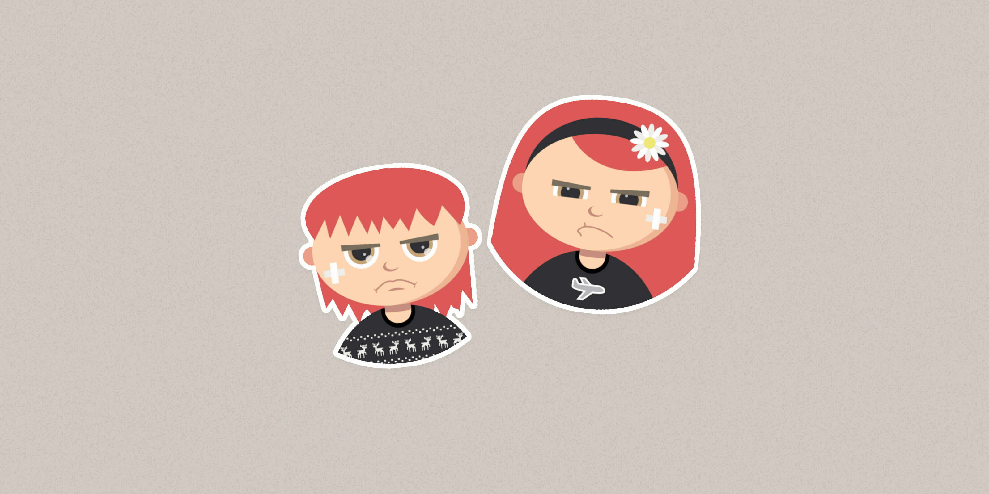 ANGRY!KIDS. Генеративный стикерпак для Telegram — Изображение №9 — Иллюстрация, Графика на Dprofile