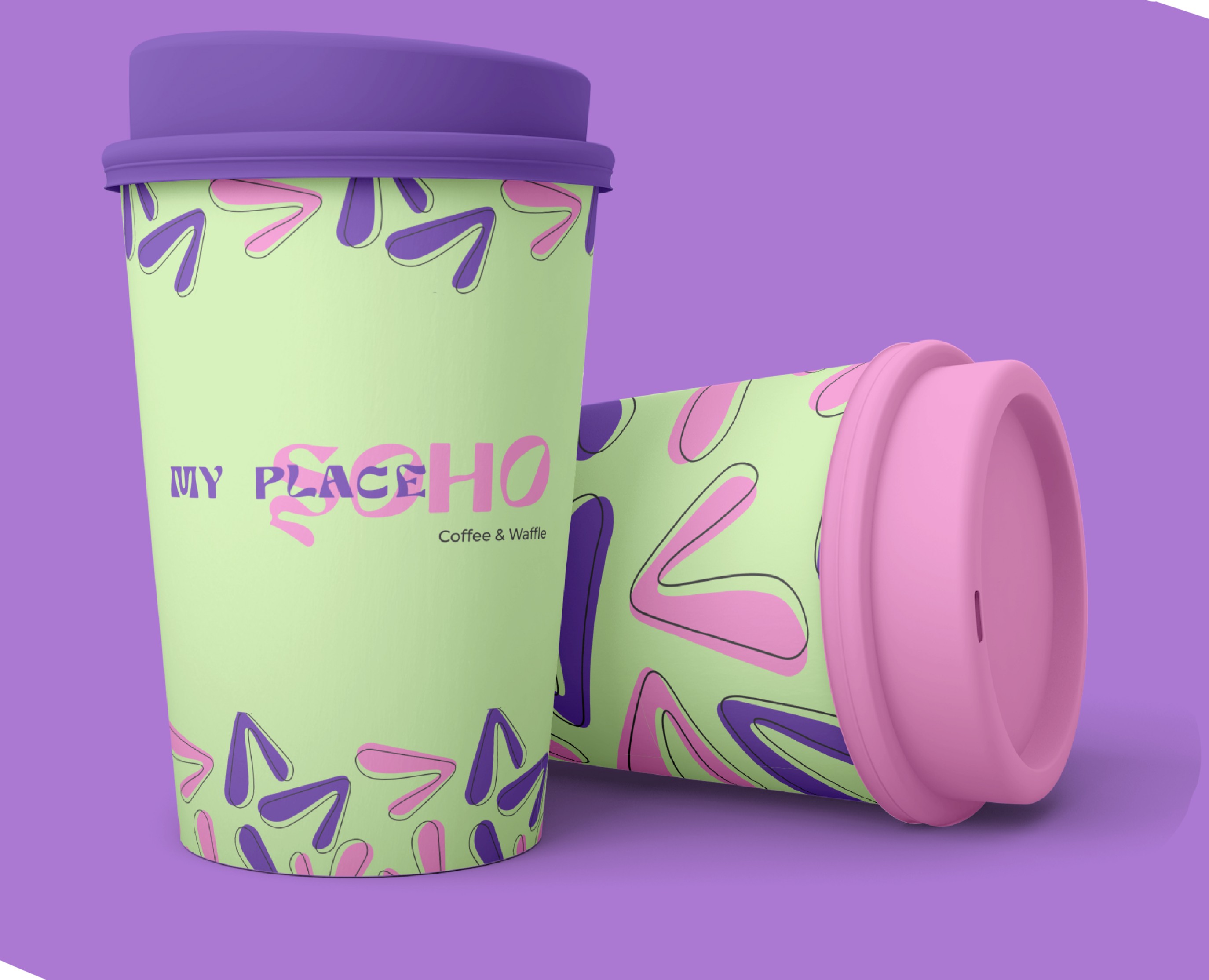 "My Place Soho" brand identity — Брендинг на Dprofile
