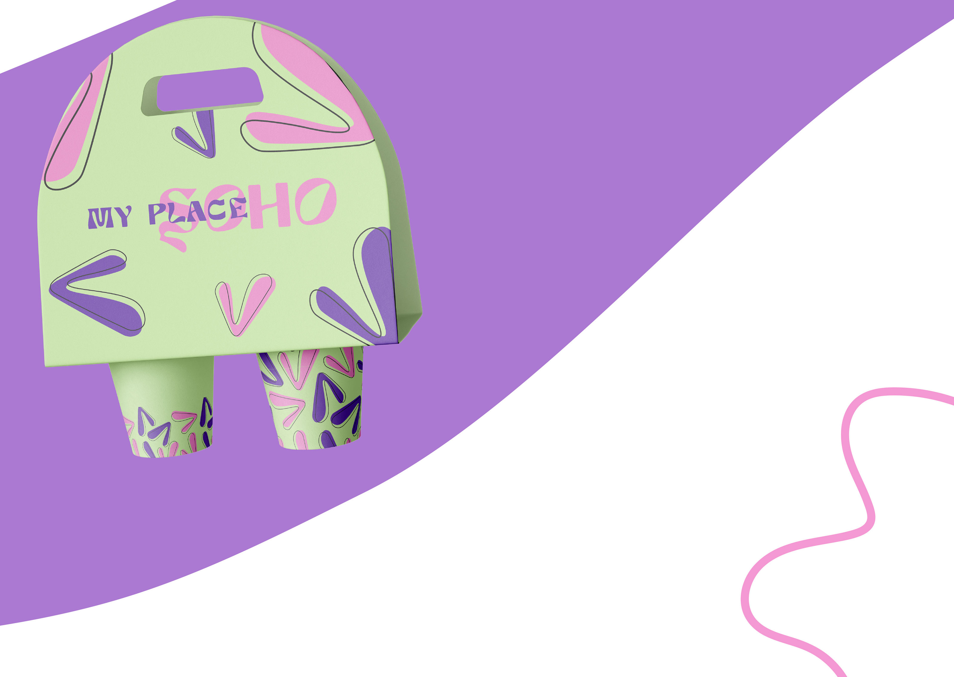 "My Place Soho" brand identity — Изображение №7 — Брендинг на Dprofile