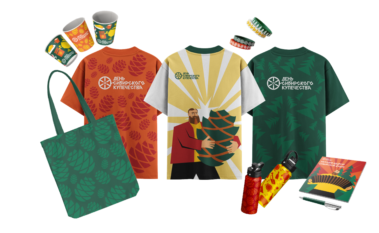Кинетическая айдентика «День сибирского купечества» — Изображение №22 — Брендинг, Анимация на Dprofile