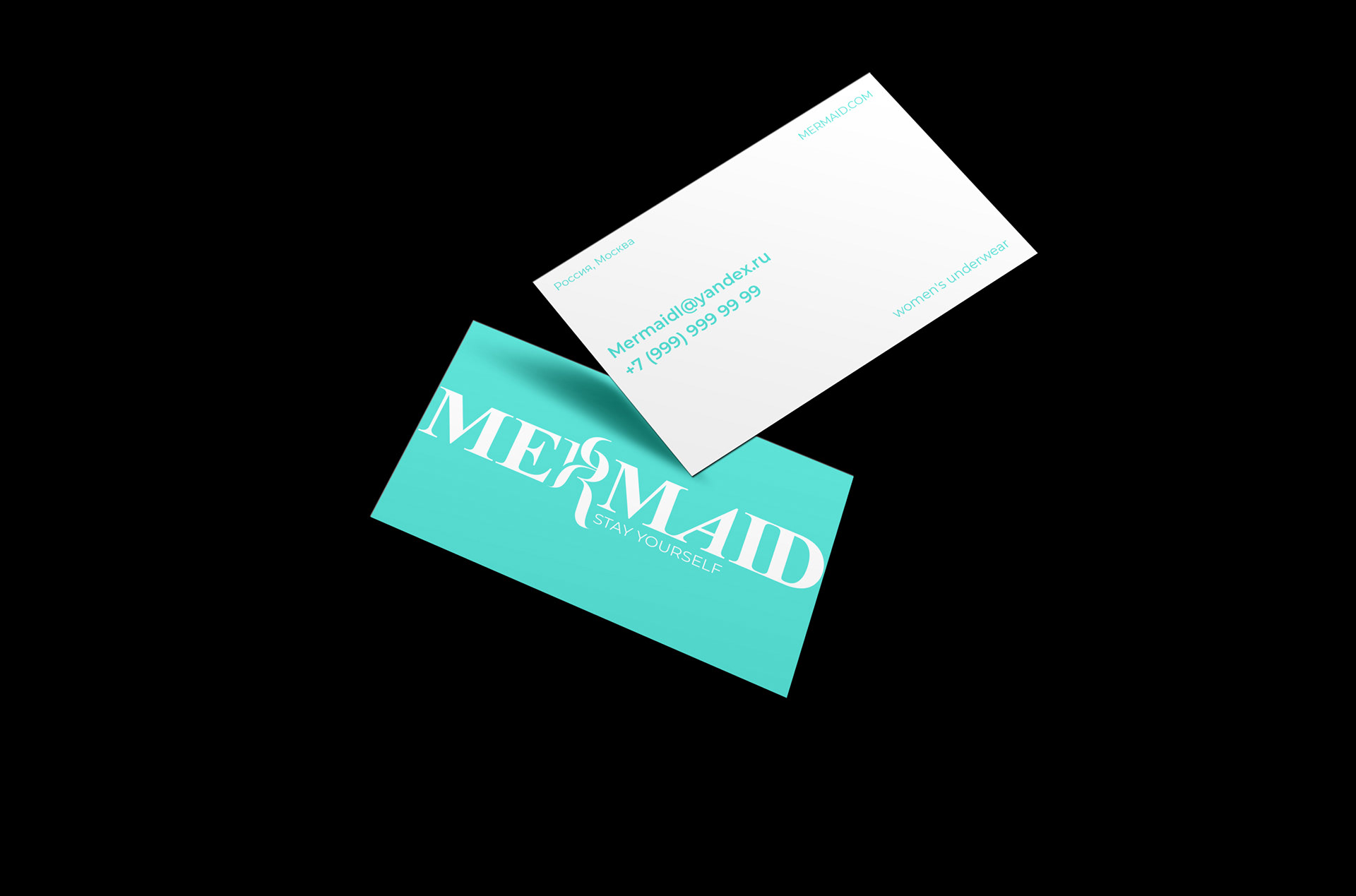 Mermaid. Логотип и фирменный стиль для магазина. — Изображение №3 — Брендинг на Dprofile
