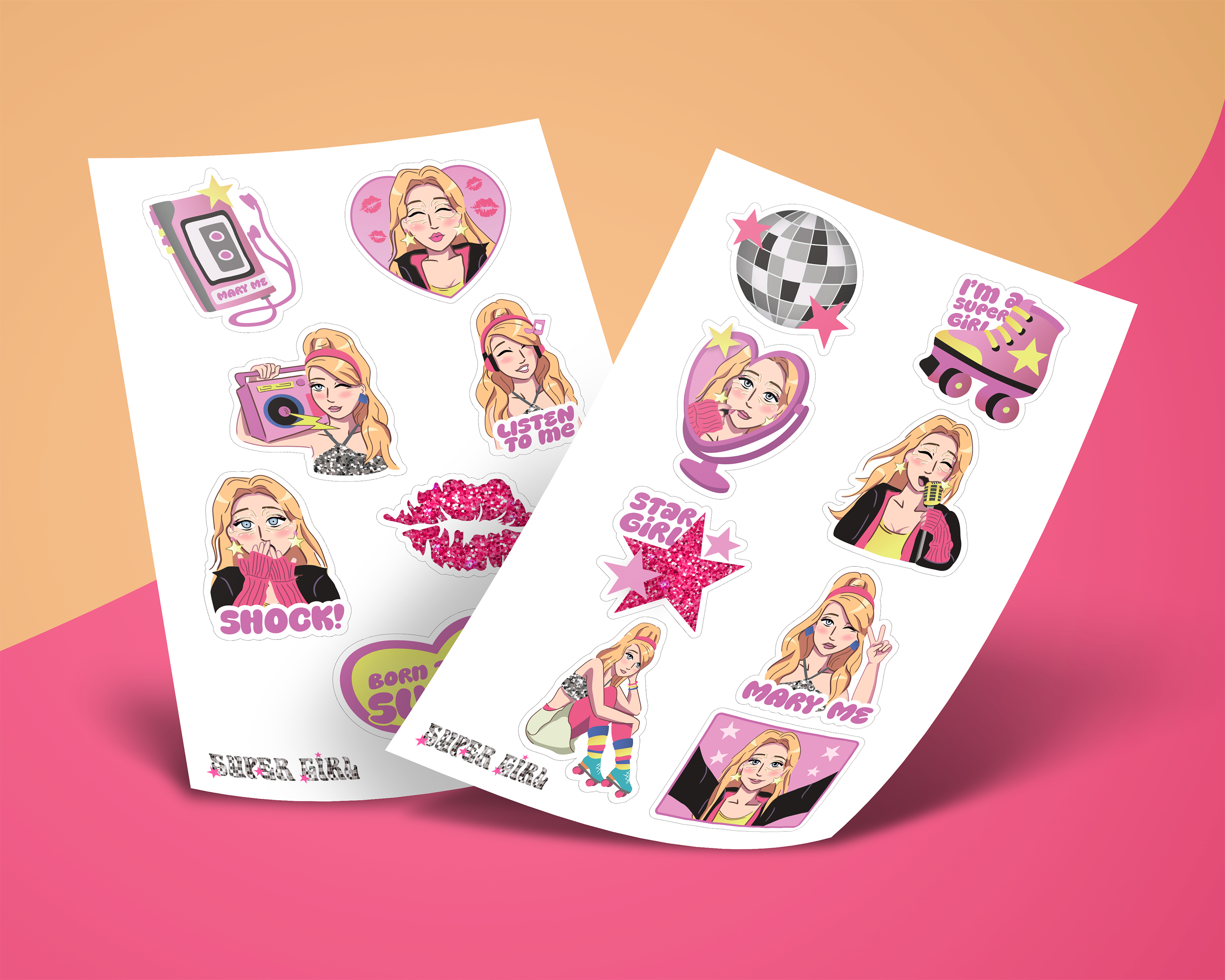 Авторский стикерпак для Telegram — Изображение №4 — Иллюстрация на Dprofile