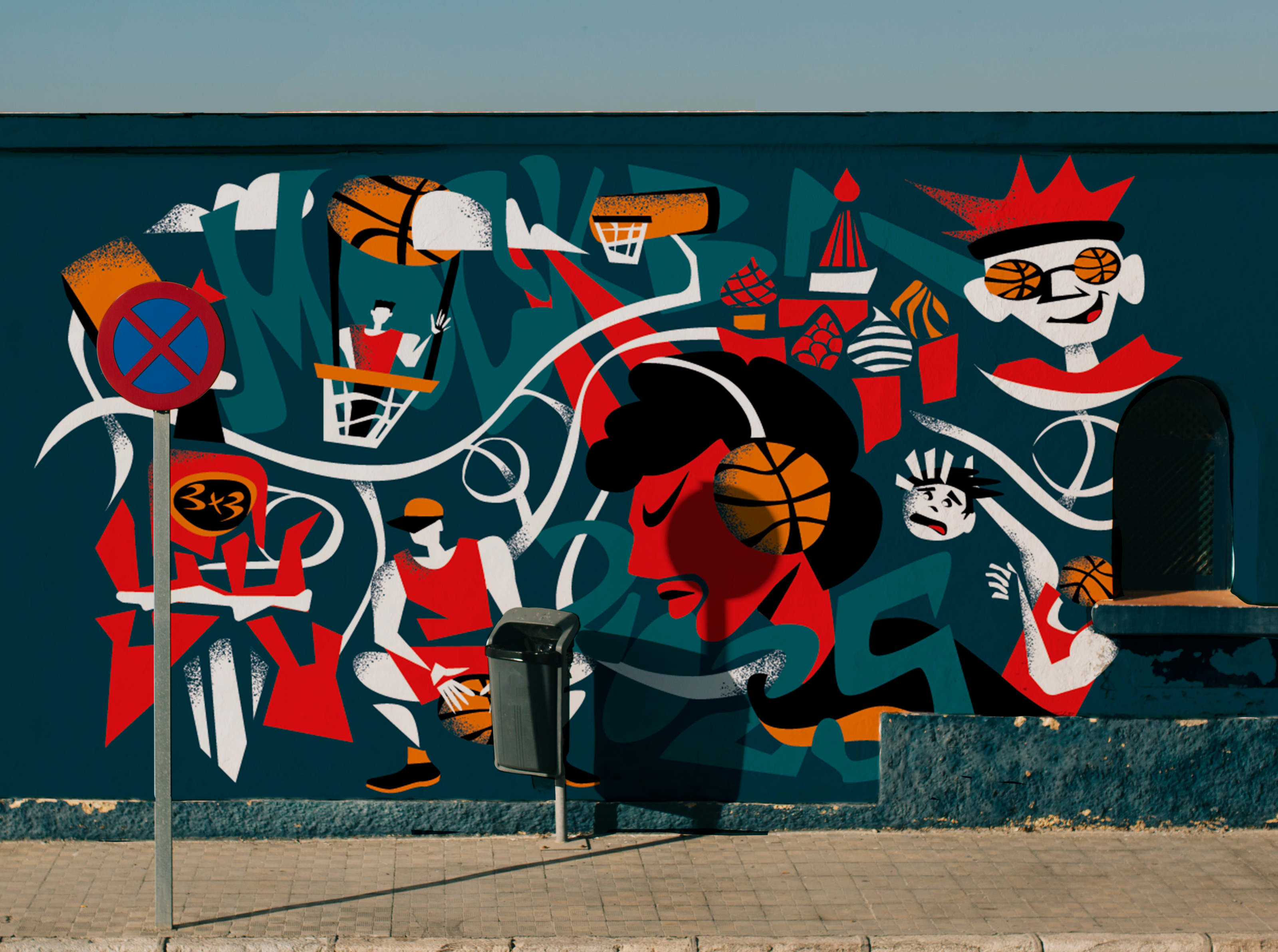 Illustration for the "Red Square Cup" festival — Изображение №4 — Иллюстрация на Dprofile