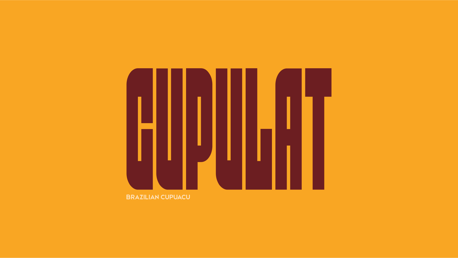 Шоколад "Cupulat" — Изображение №1 — Брендинг на Dprofile