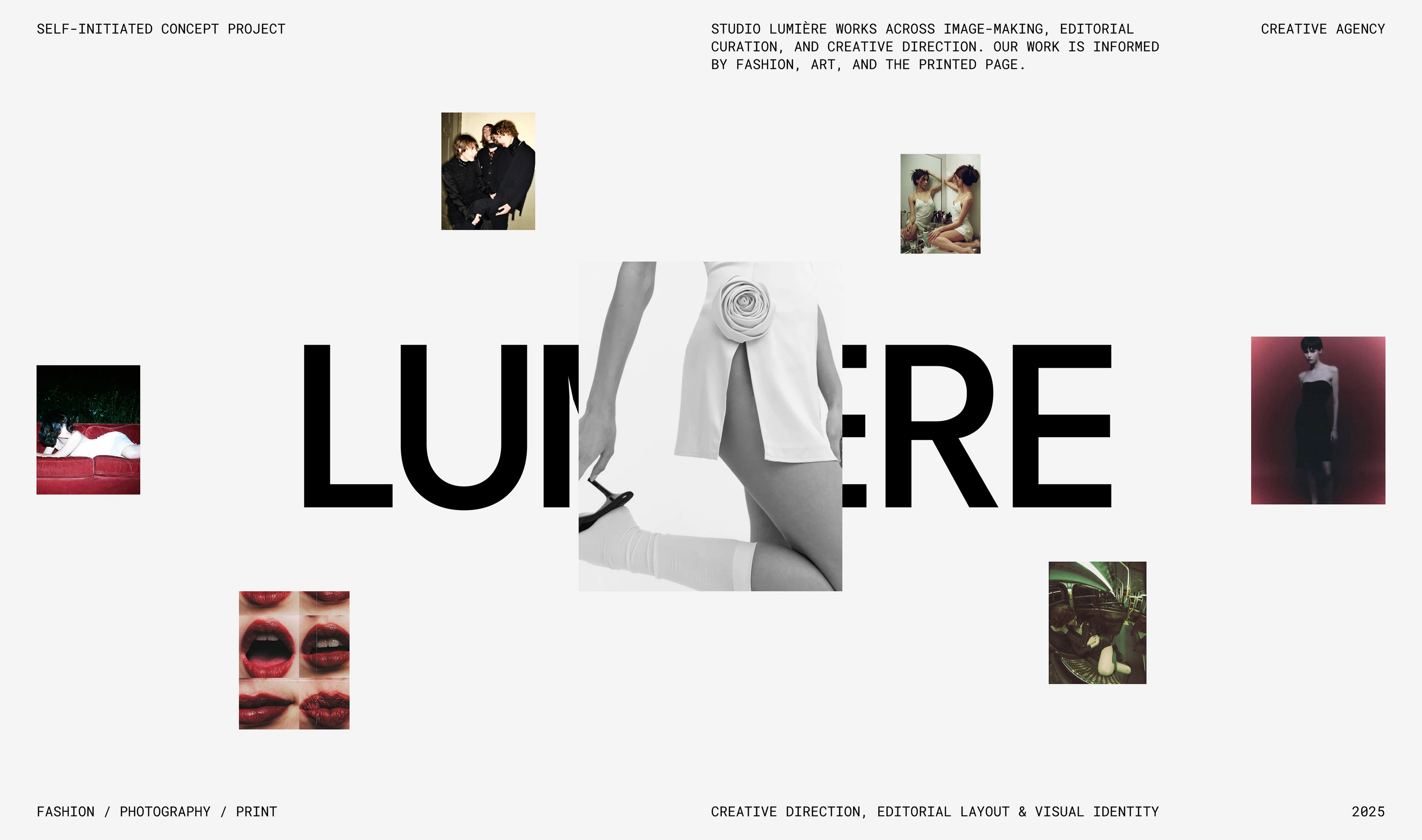 LUMIÈRE Studio — Изображение №1 — Интерфейсы, Брендинг на Dprofile