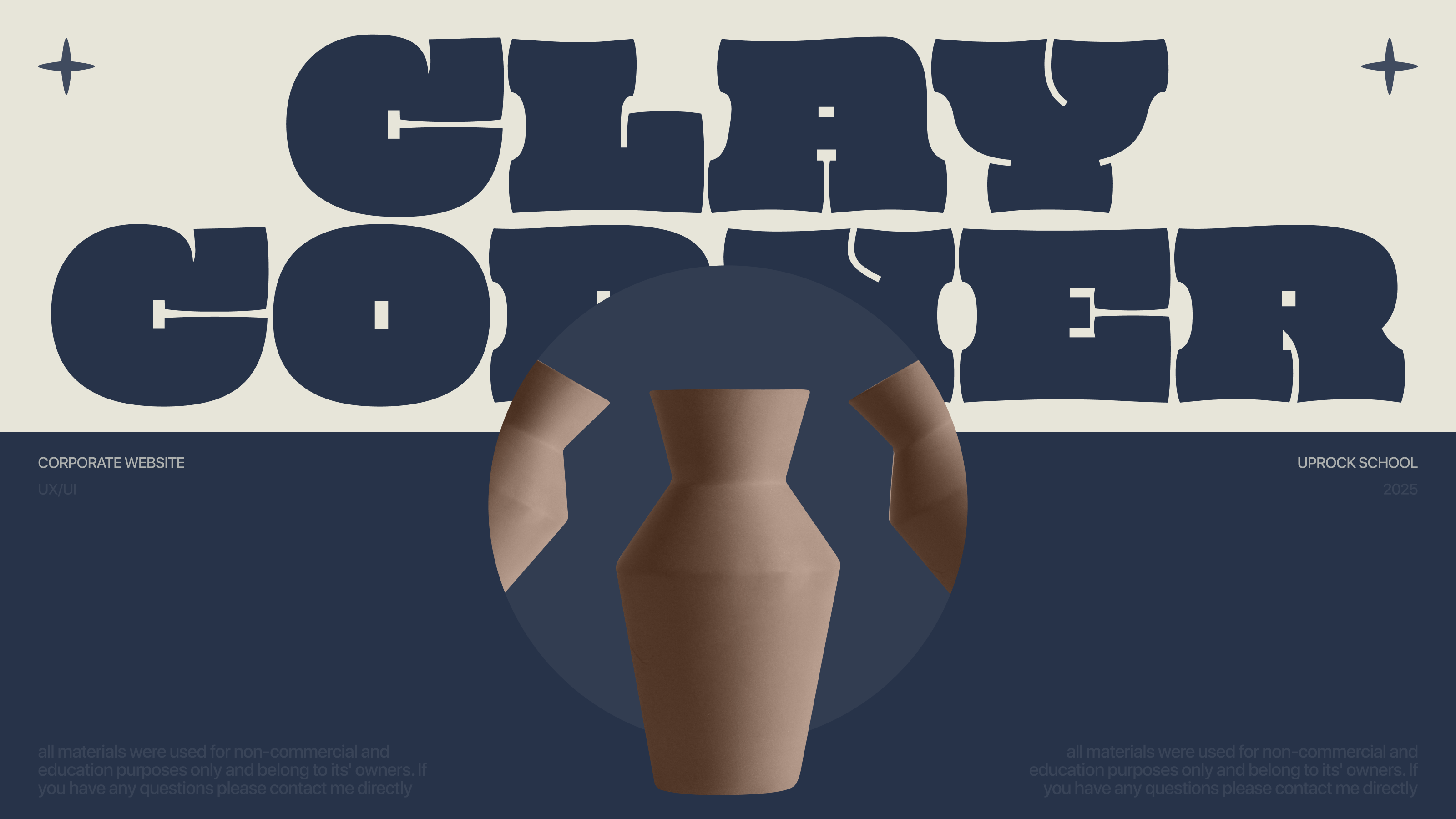 Clay Corner | Corporate Website — Изображение №1 — Интерфейсы на Dprofile