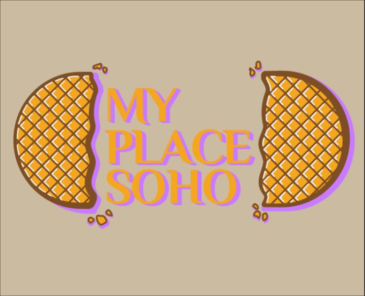 Минимальный фирменный стиль кофейни "My Place Soho" — Брендинг на Dprofile
