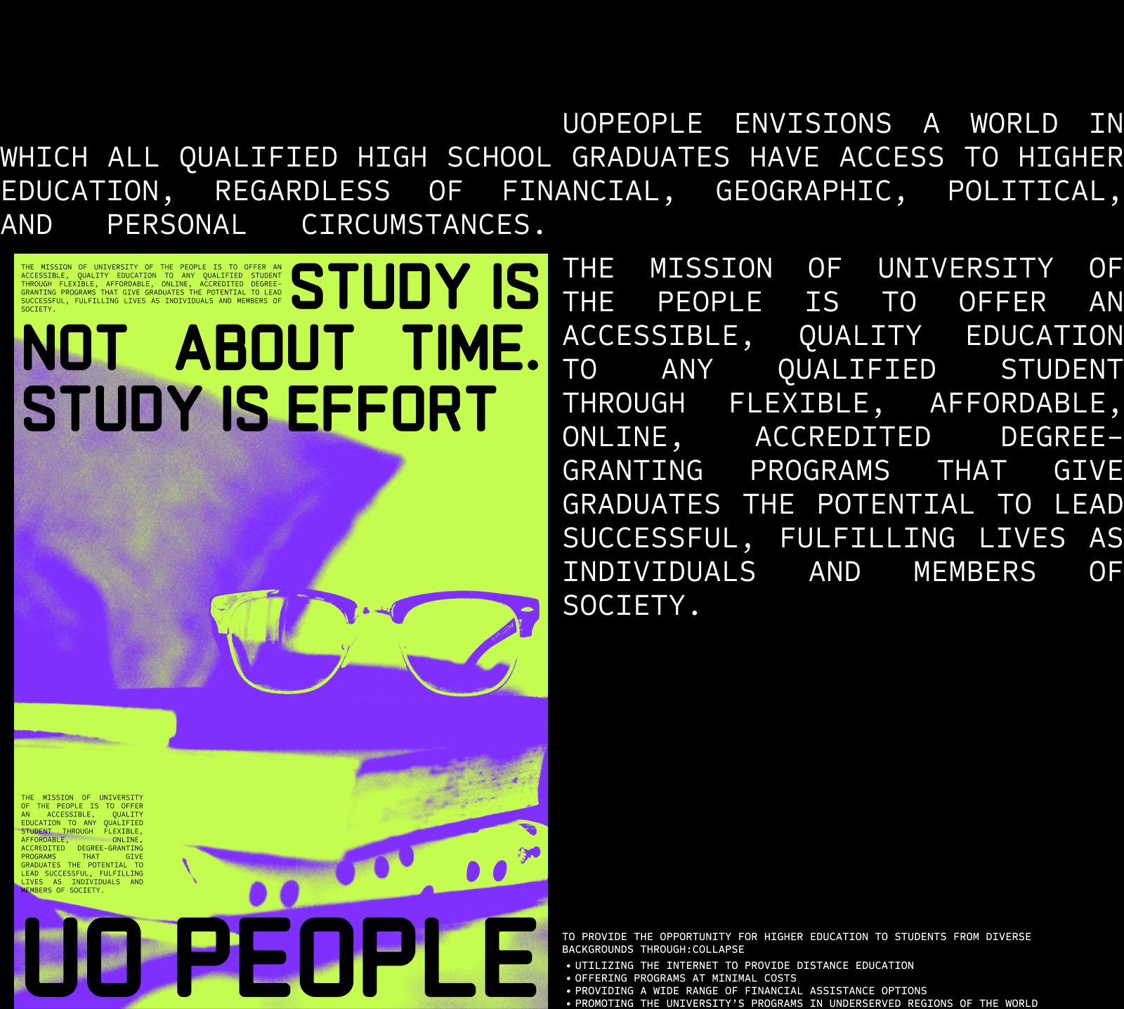 UO People | Landing — Изображение №3 — Интерфейсы на Dprofile