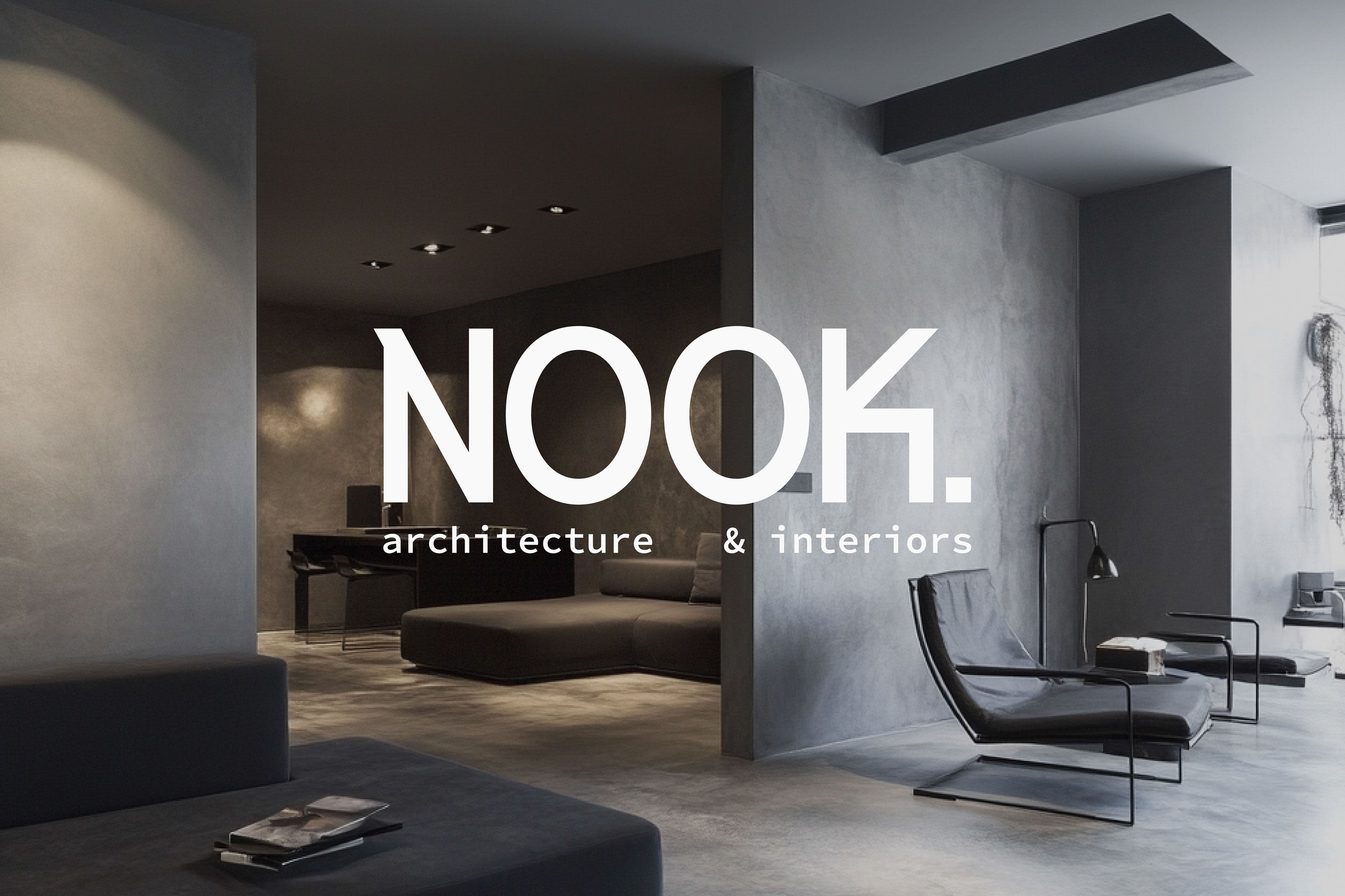 nook | студия архитектуры и дизайна | айдентика — Изображение №1 — Брендинг на Dprofile