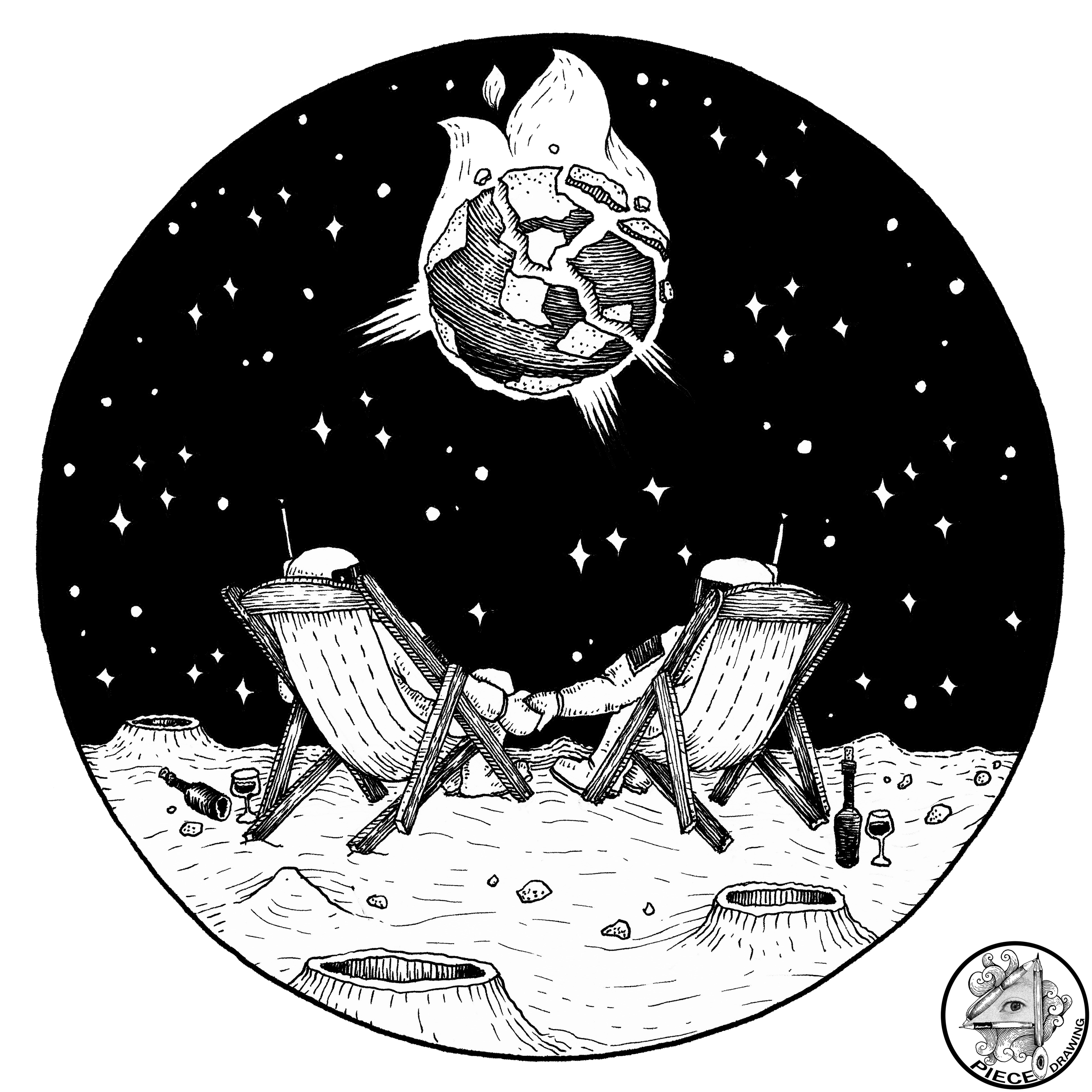 Мир в огне — Изображение №1 — Иллюстрация, Графика на Dprofile