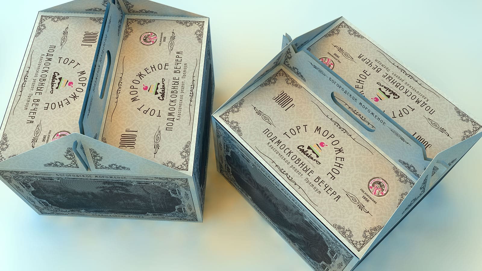 Упаковка для тортов-мороженое. — Изображение №11 — Брендинг, Графика на Dprofile