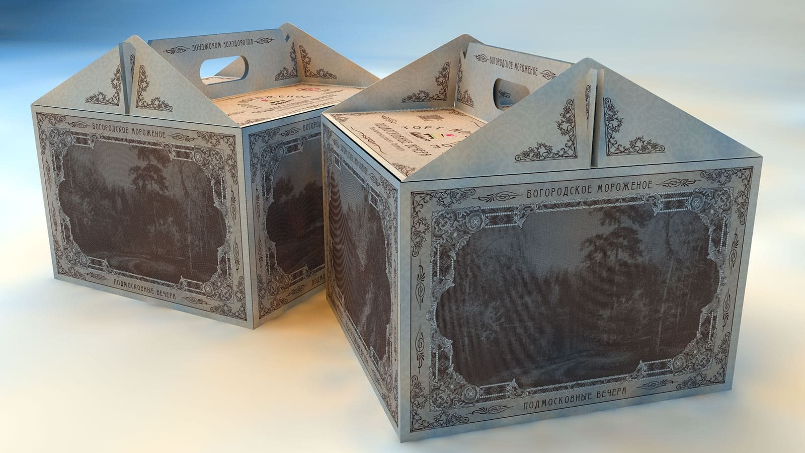 Упаковка для тортов-мороженое. — Изображение №4 — Брендинг, Графика на Dprofile