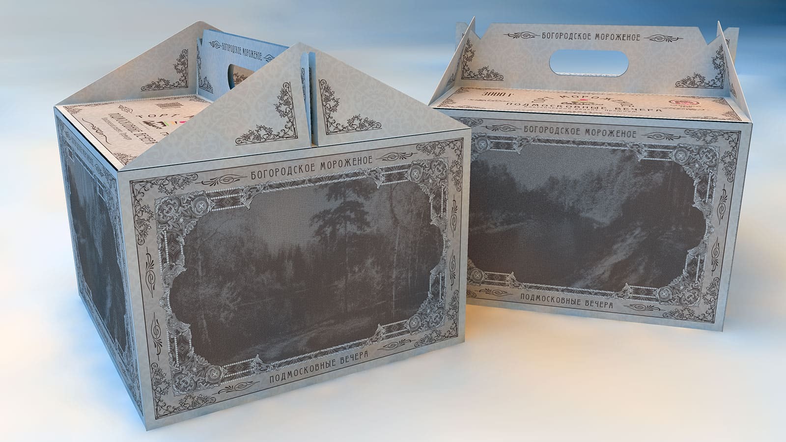 Упаковка для тортов-мороженое. — Изображение №12 — Брендинг, Графика на Dprofile