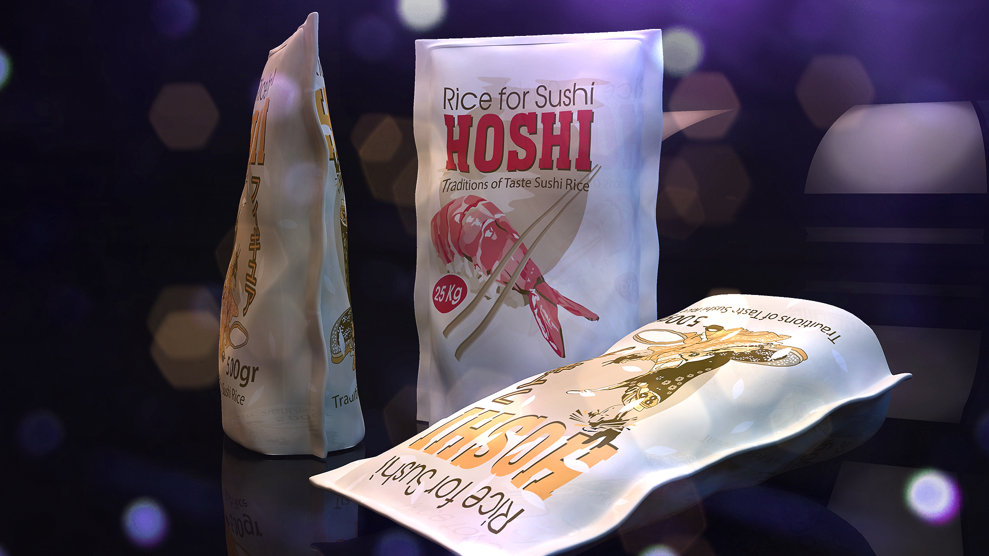 Дизайн упаковки риса "Hoshi" — Изображение №18 — Брендинг на Dprofile