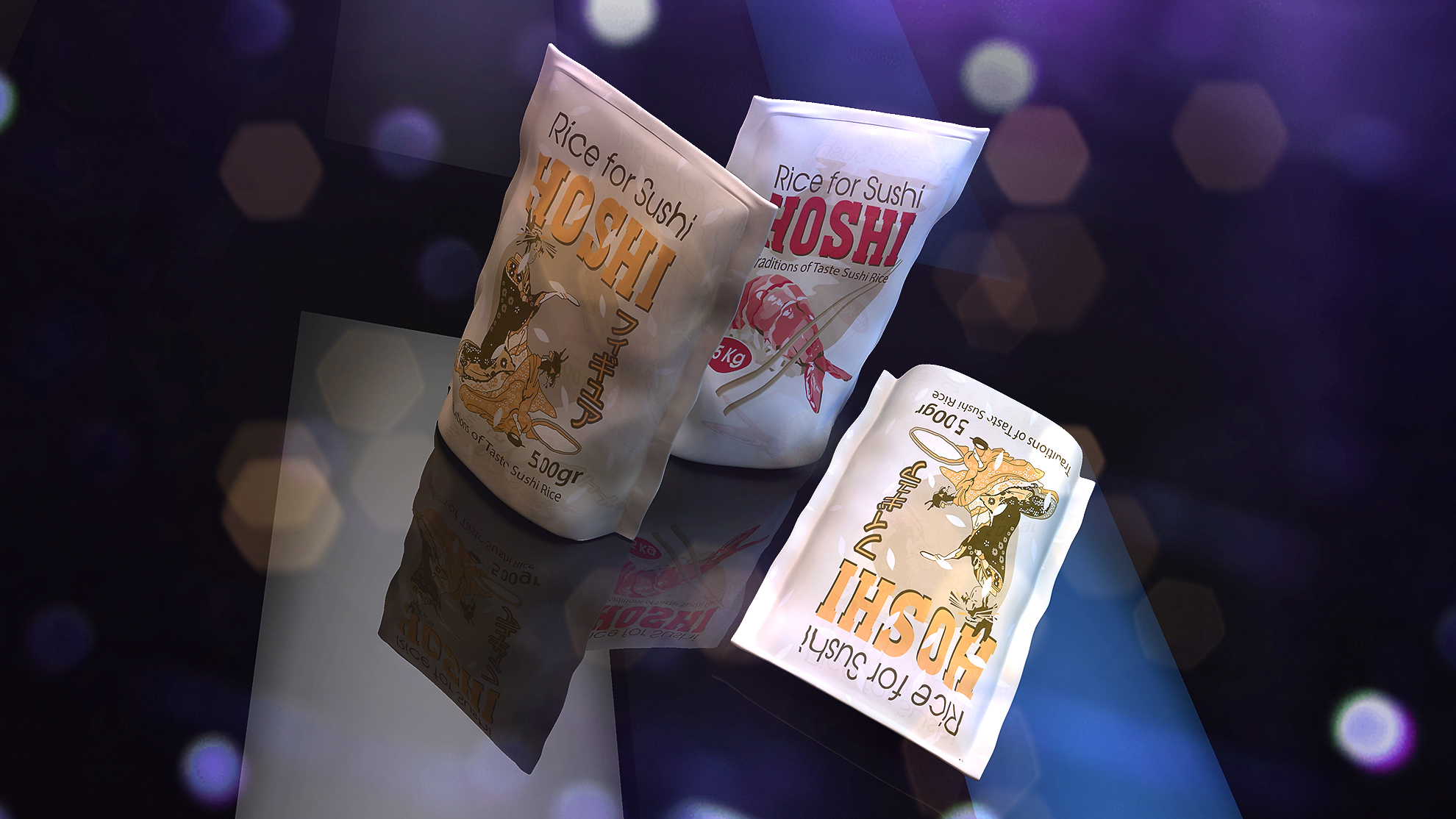 Дизайн упаковки риса "Hoshi" — Изображение №16 — Брендинг на Dprofile