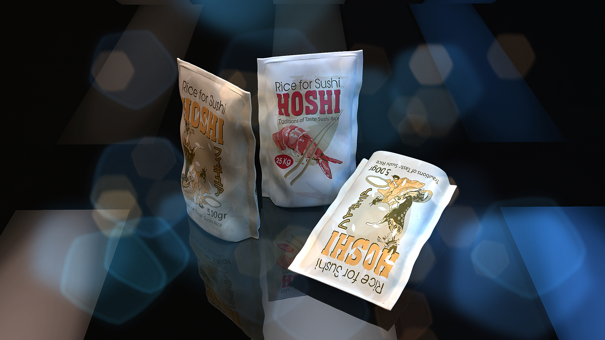 Дизайн упаковки риса "Hoshi" — Изображение №14 — Брендинг на Dprofile