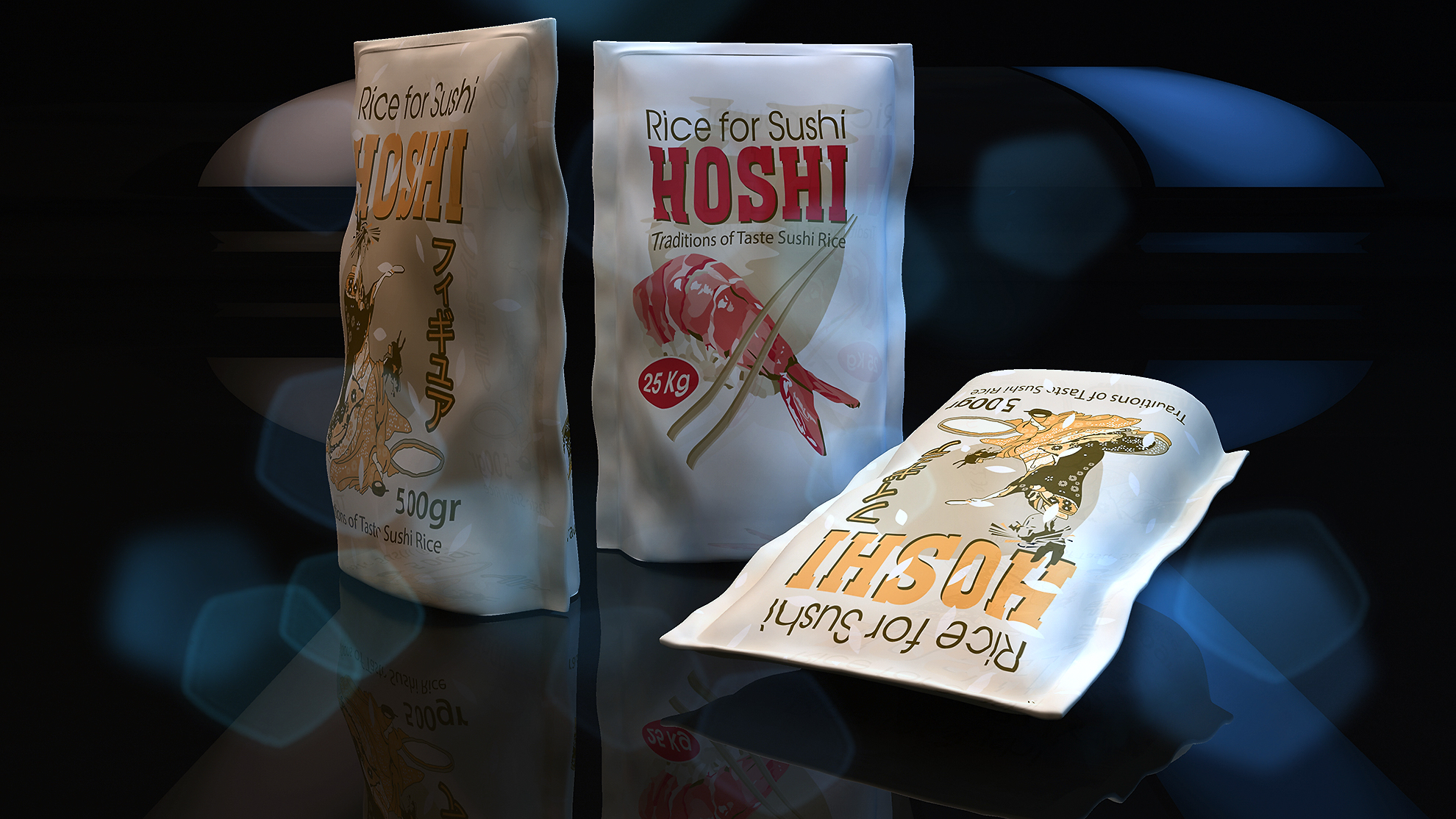 Дизайн упаковки риса "Hoshi" — Изображение №13 — Брендинг на Dprofile