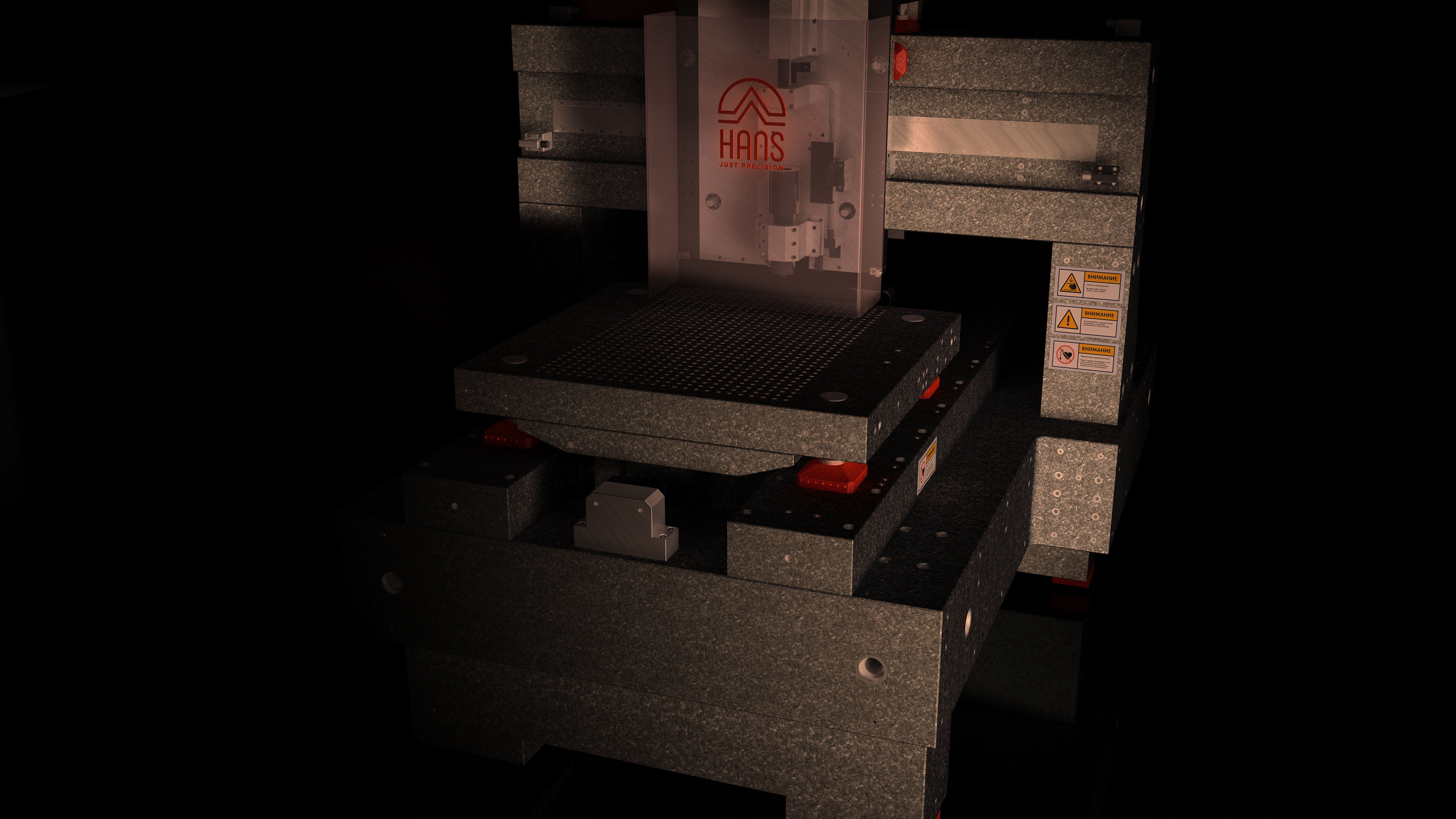 3D модель  станка "HANS" JC.01 — Изображение №3 — Брендинг, 3D на Dprofile