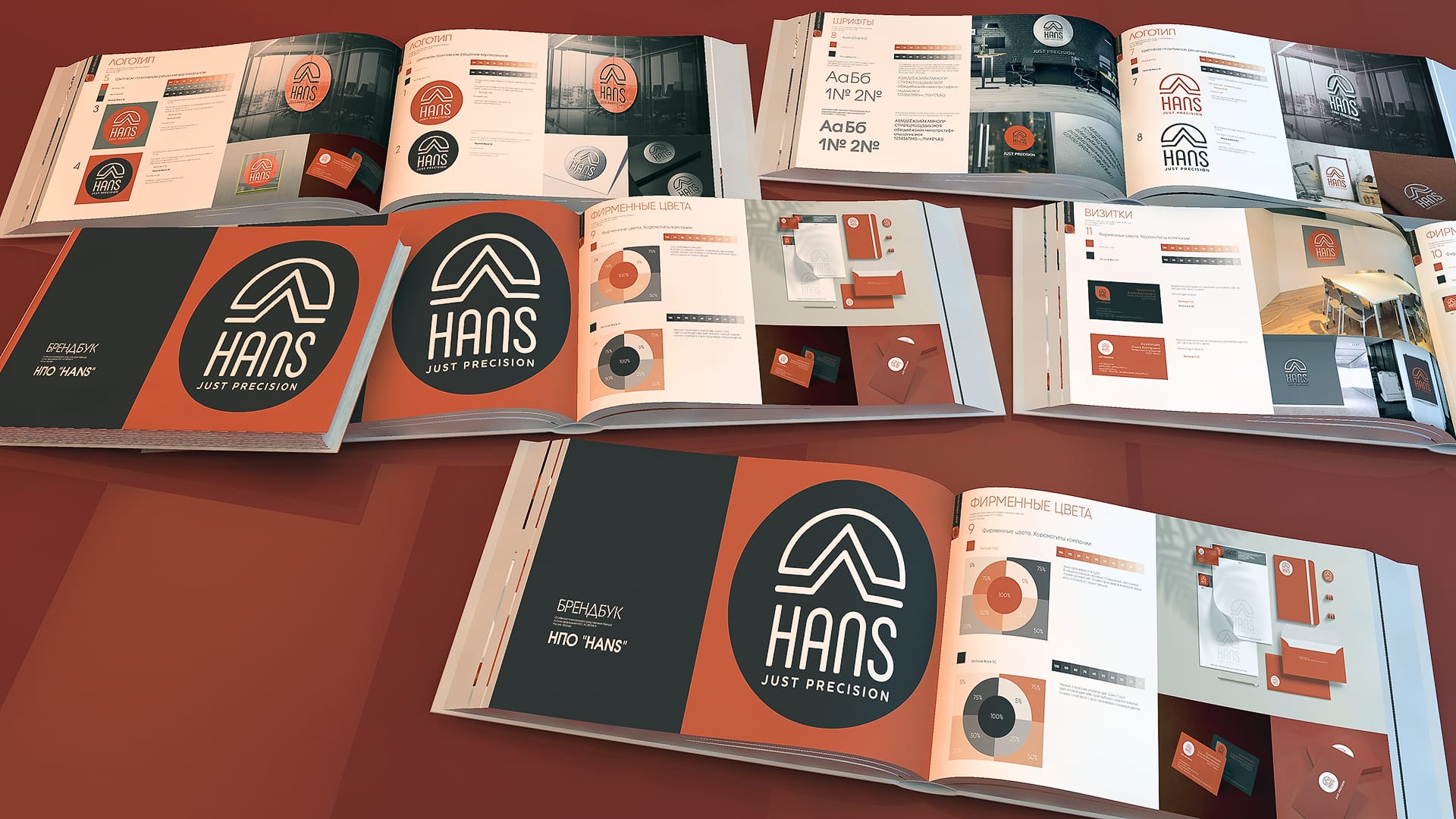 Брендбук НПО "HANS" — Изображение №2 — Брендинг на Dprofile