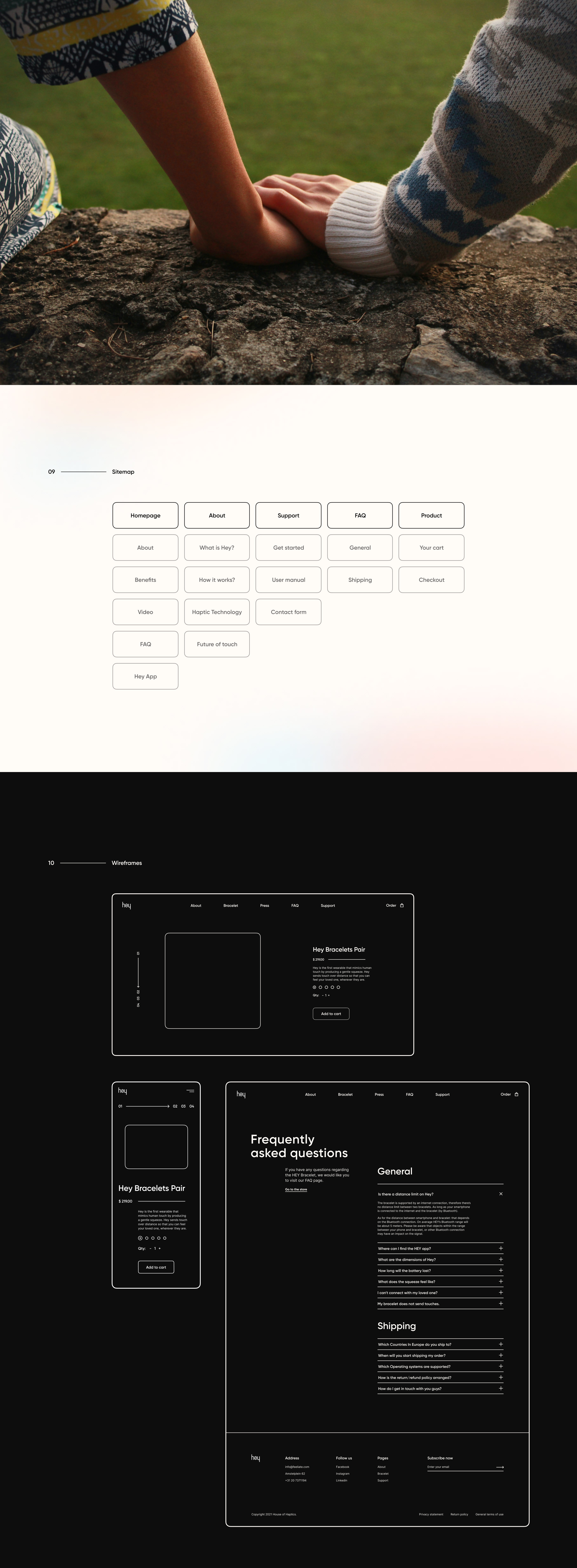 Hey - Website Design — Изображение №4 — Интерфейсы на Dprofile