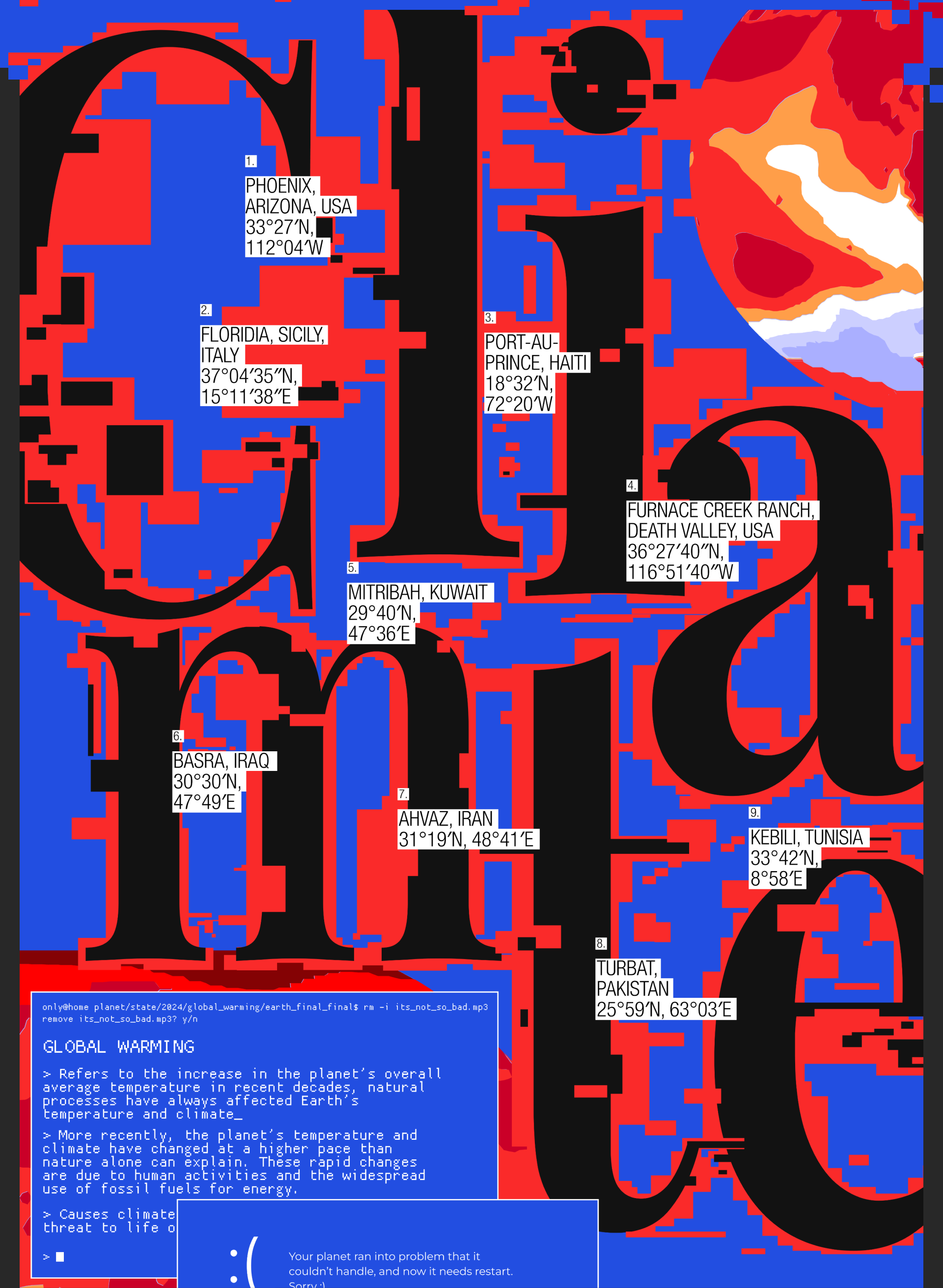 Global Warming | Poster Collection — Изображение №3 — Графика на Dprofile