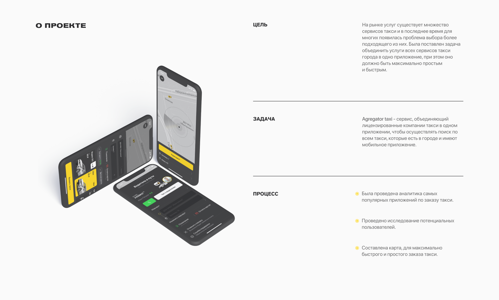 Agregator taxi (App) — Изображение №2 — Интерфейсы на Dprofile