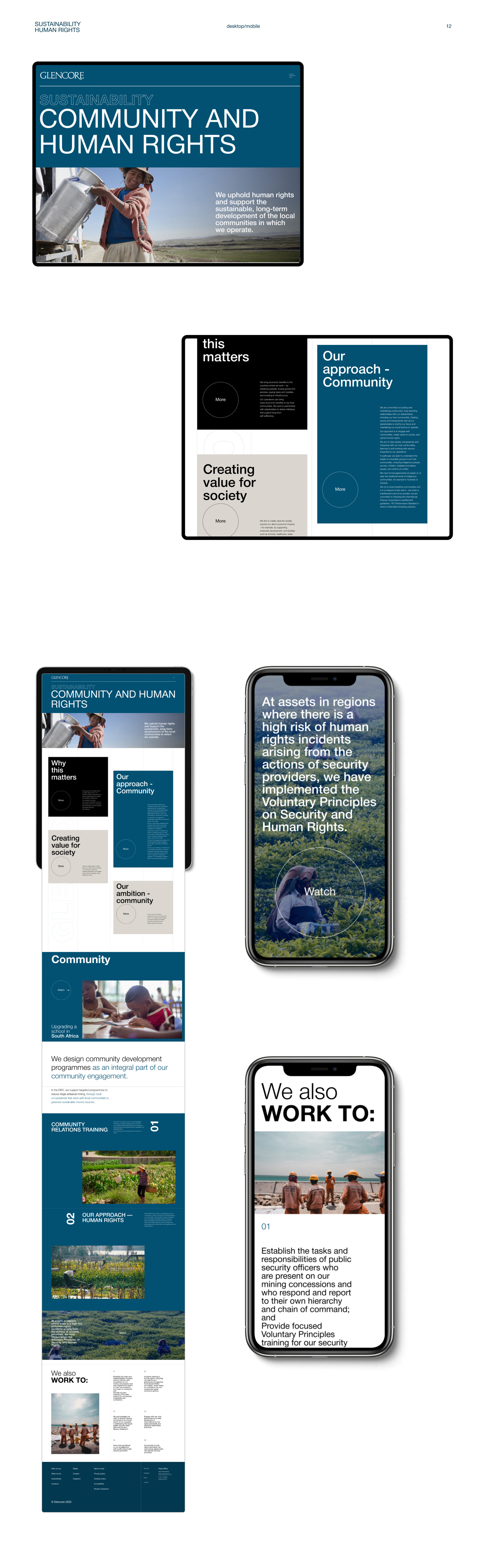 GLENCORE corporate website — Изображение №15 — Интерфейсы, Анимация на Dprofile
