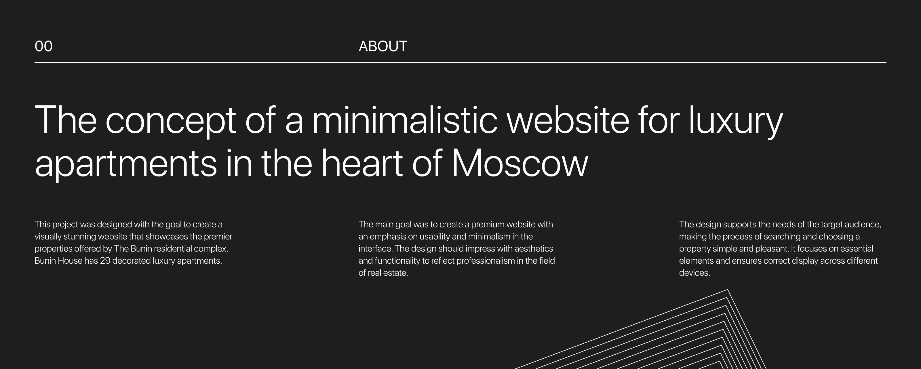 BUNIN – Real Estate — Изображение №2 — Интерфейсы на Dprofile