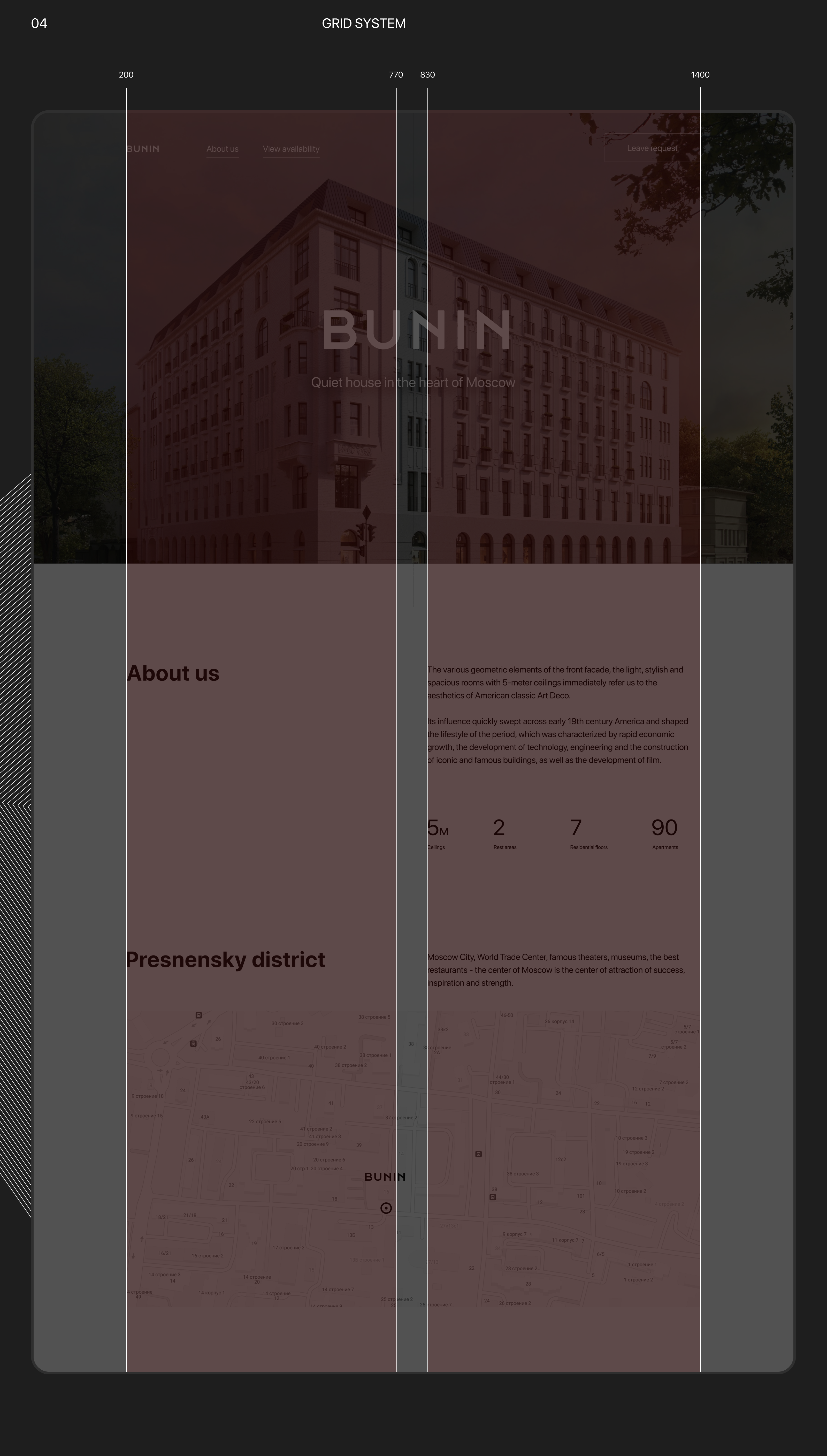BUNIN – Real Estate — Изображение №15 — Интерфейсы на Dprofile