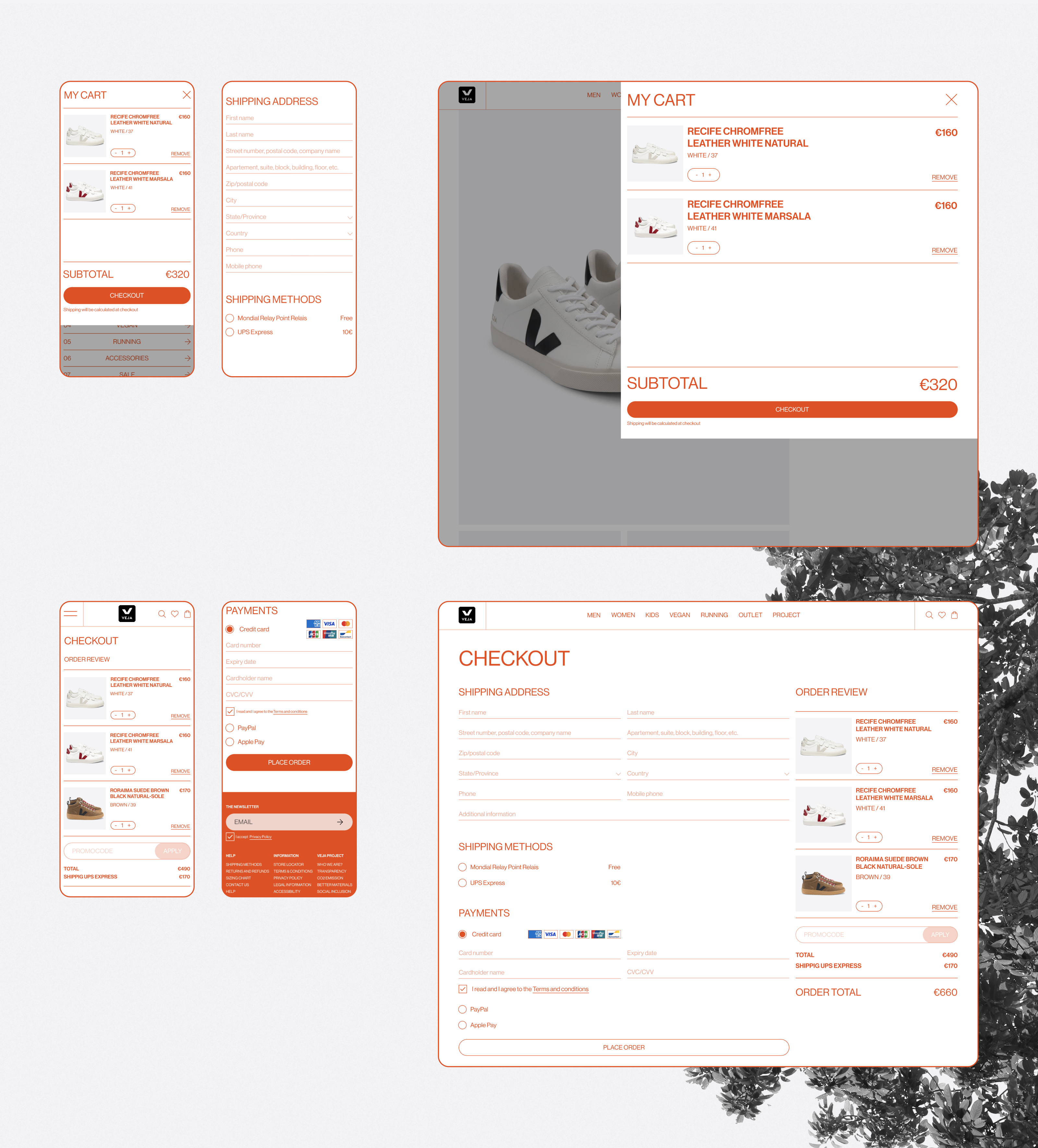 VEJA | E-COMMERCE WEBSITE | (RE)DESIGN — Изображение №12 — Интерфейсы, Анимация на Dprofile