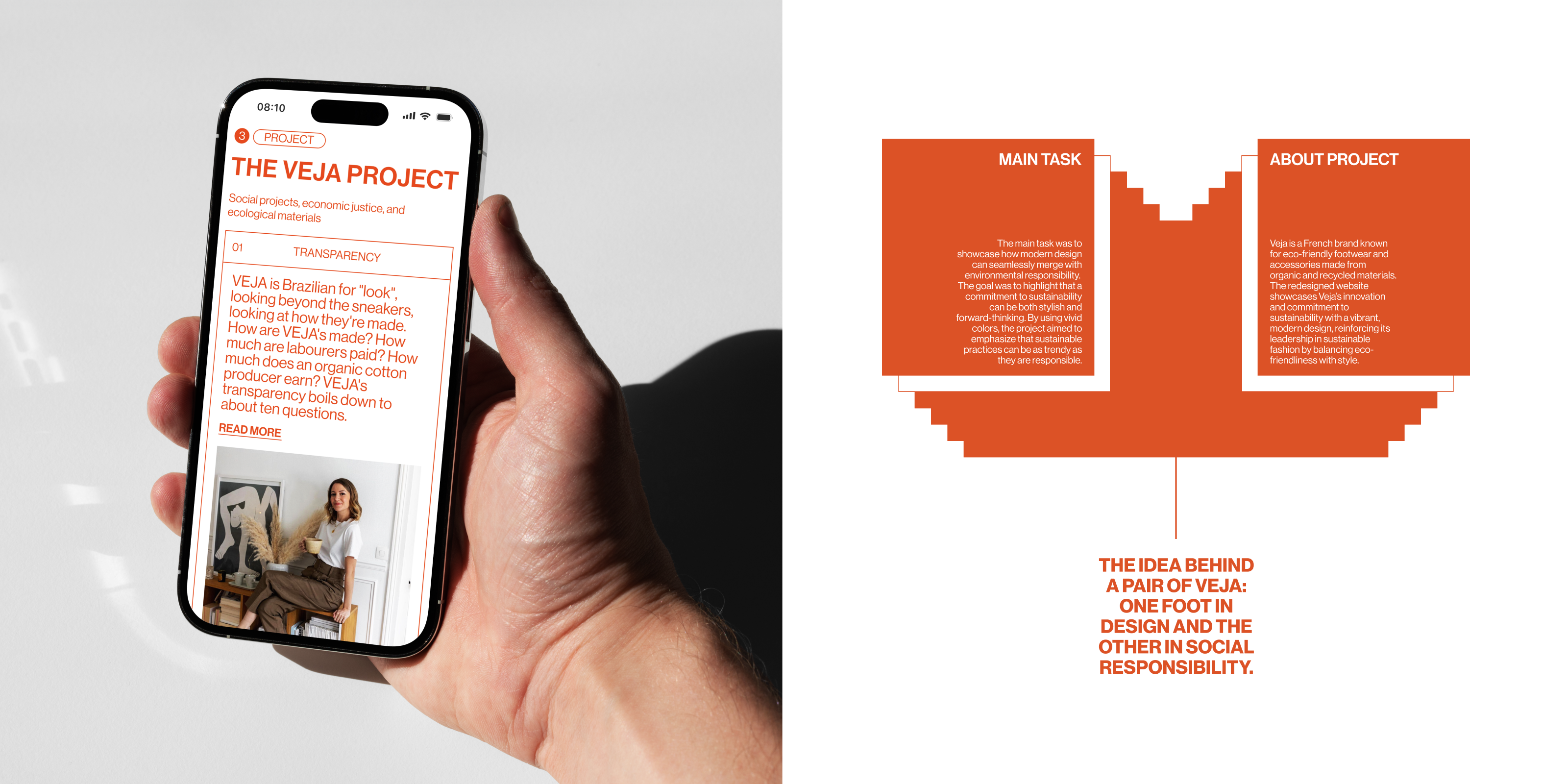 VEJA | E-COMMERCE WEBSITE | (RE)DESIGN — Изображение №2 — Интерфейсы, Анимация на Dprofile